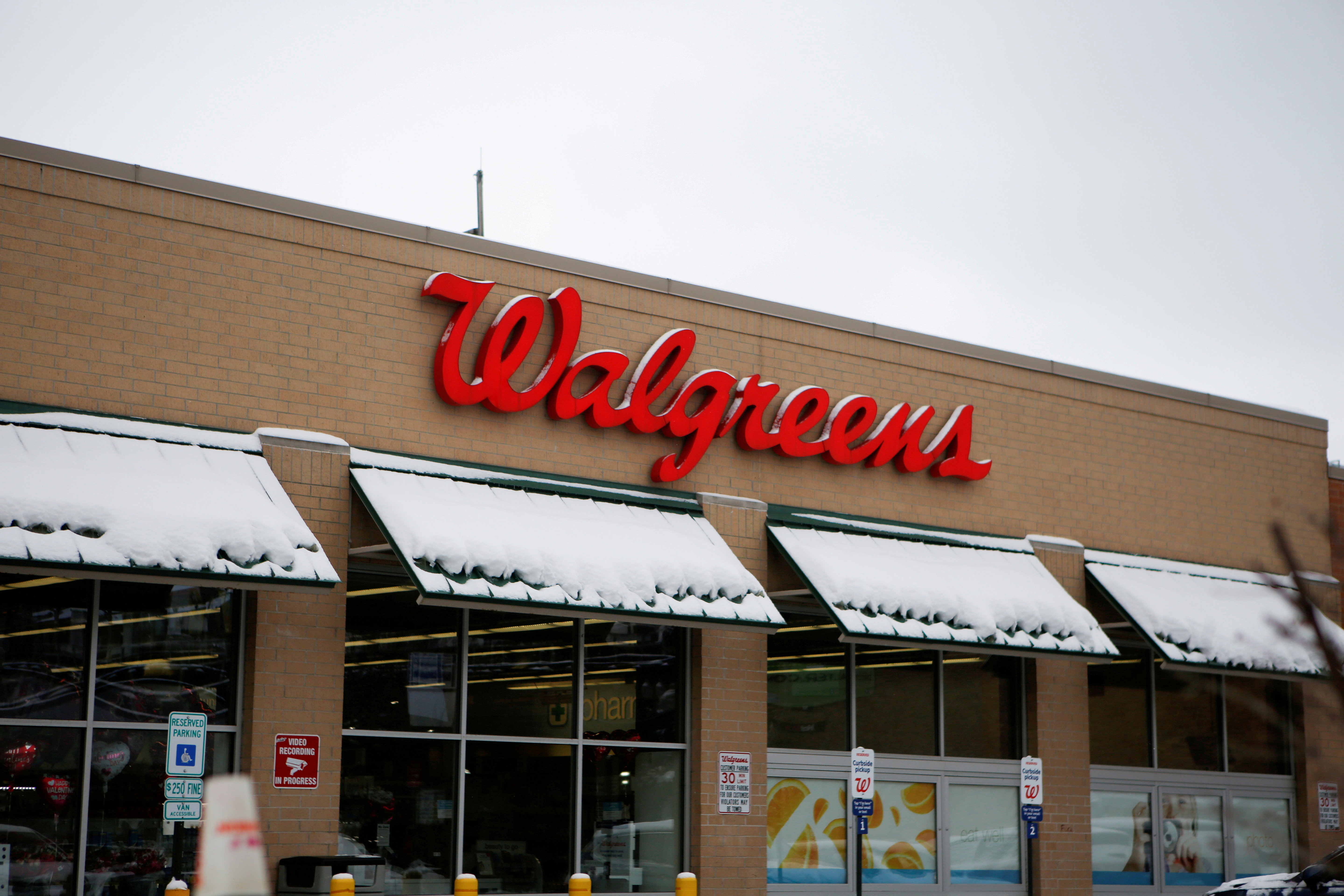 A Walgreens store is seen in Chicago, Illinois, U.S. February 11, 2021. REUTERS/Eileen T. Meslar