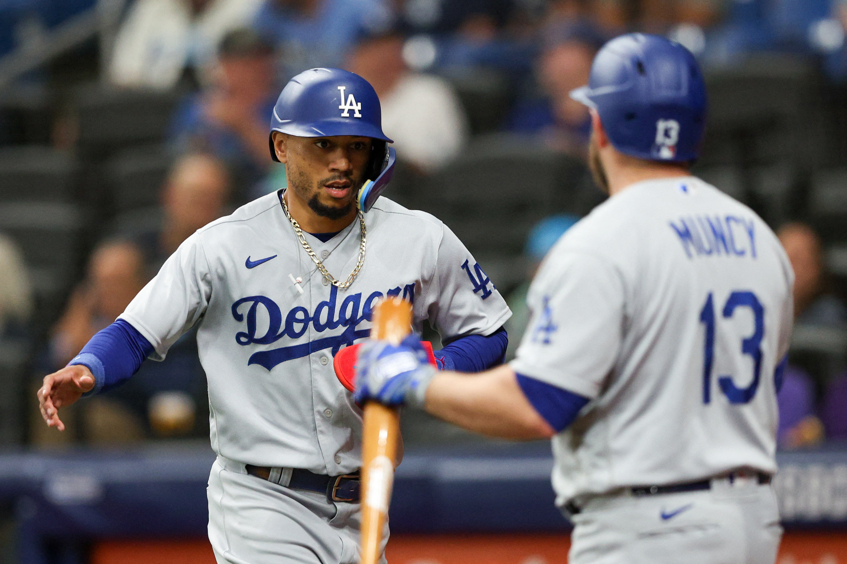 Yandy Diaz, Rays handle Dodgers
