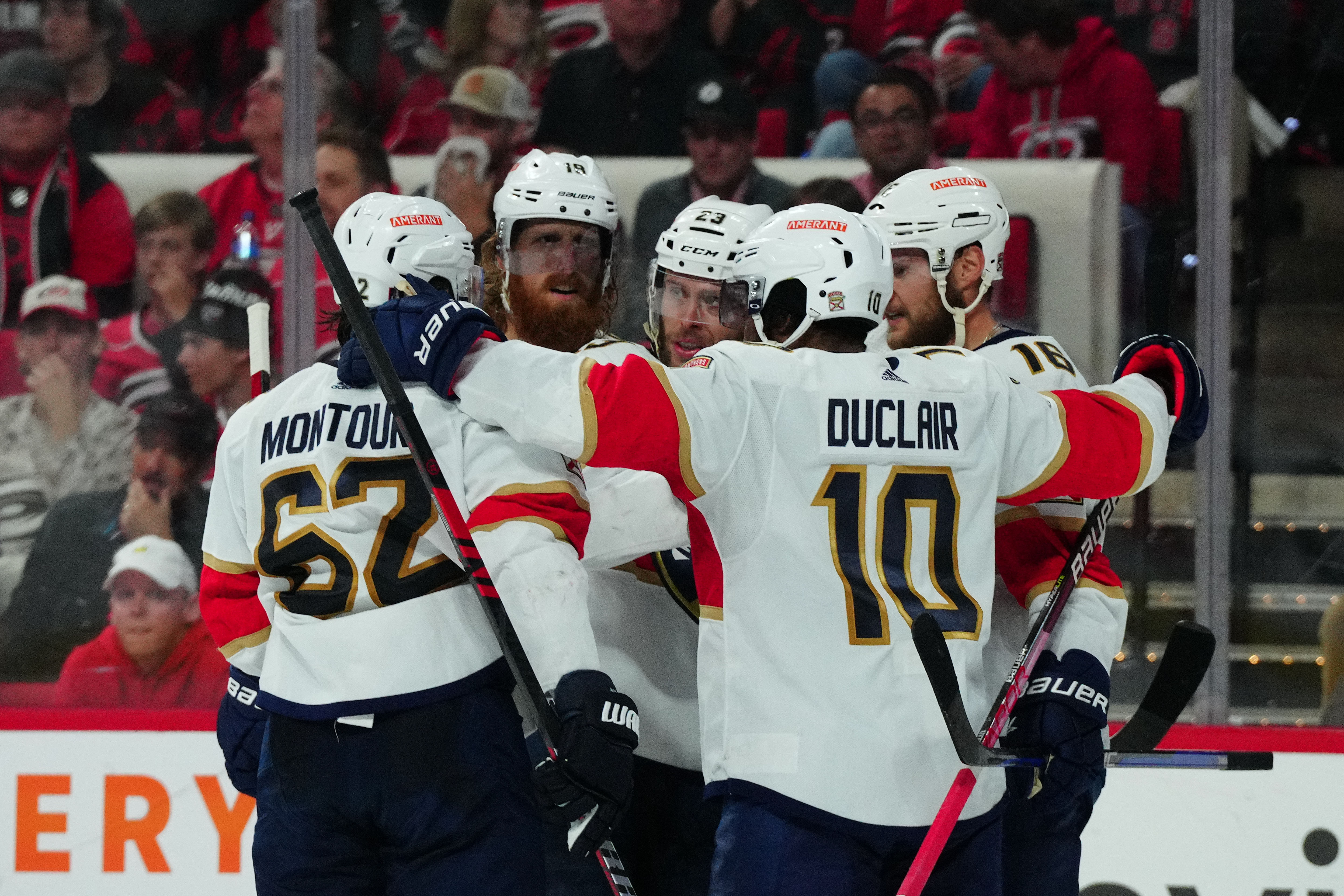 Florida Panthers thrive, Heat battle in thrilling playoffs