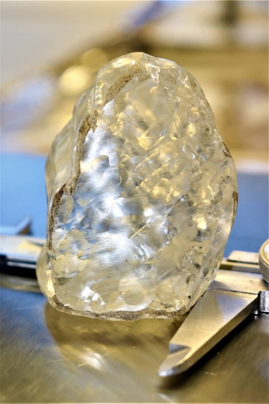 Diamond believed to be third largest gem-quality stone ever to be mined is discovered in Botswana
