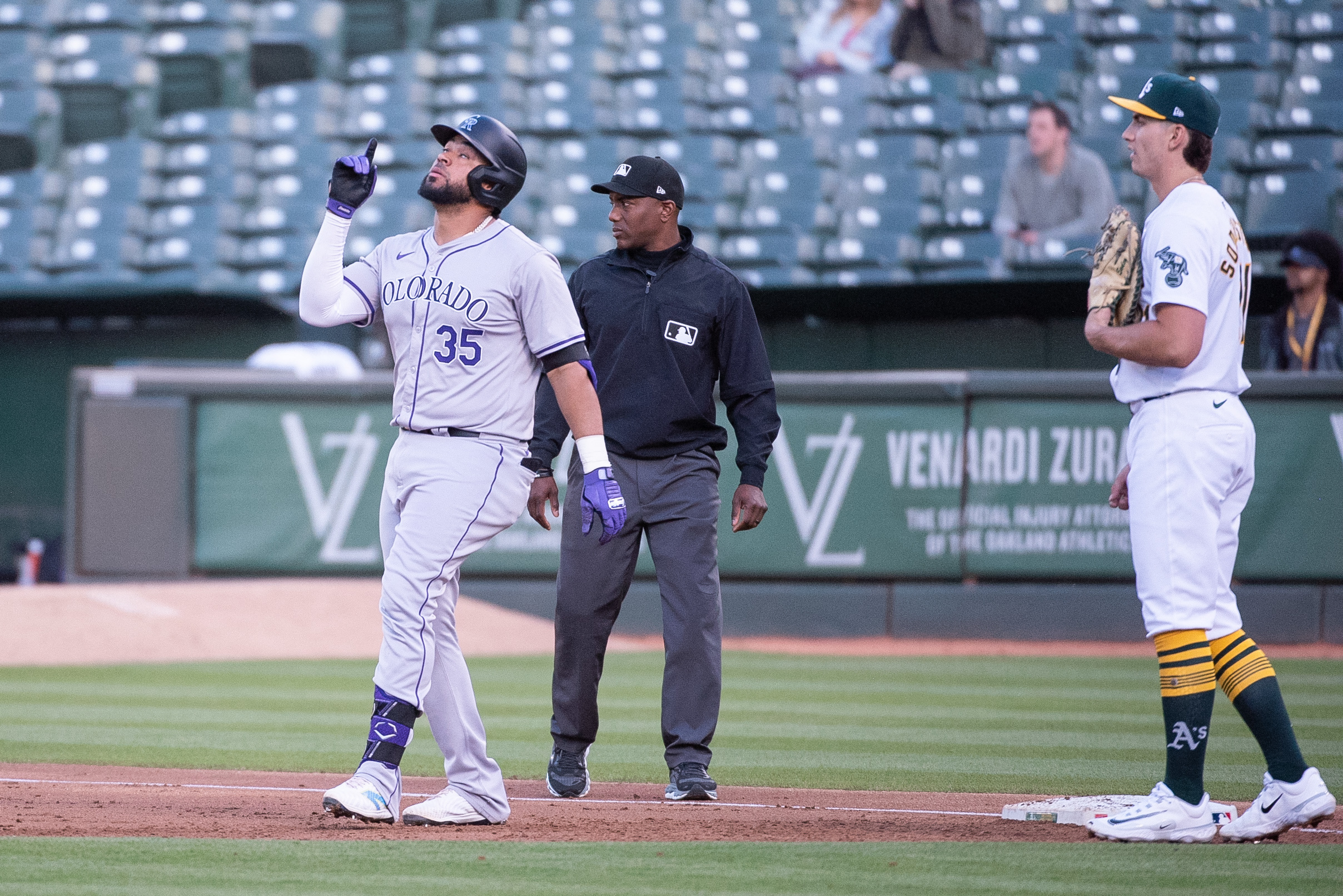 Abraham Toro's clutch homer lifts Athletics past Rockies | Reuters