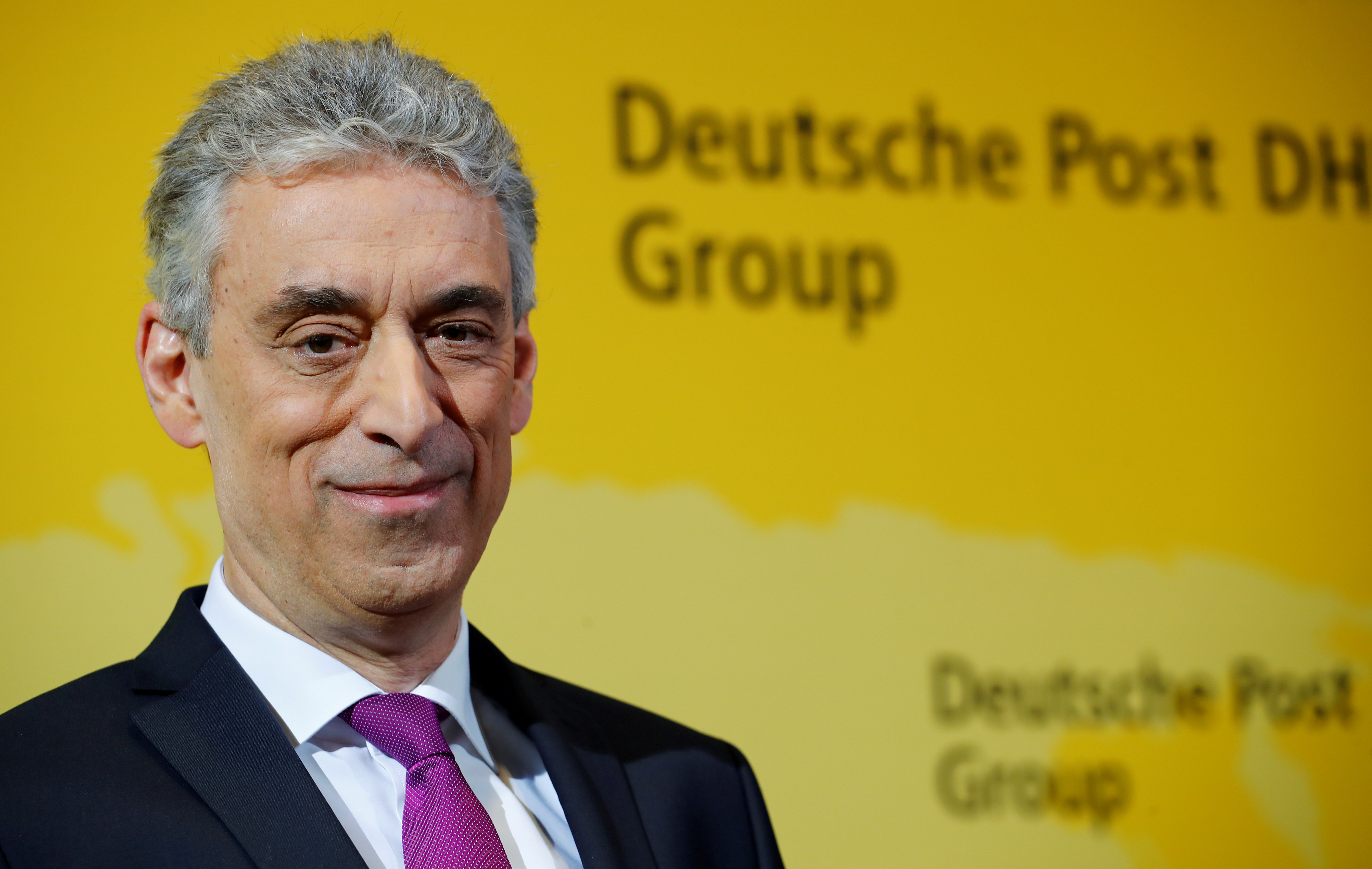 Frank Appel, Chief Executive Officer of German postal and logistics group Deutsche Post DHL