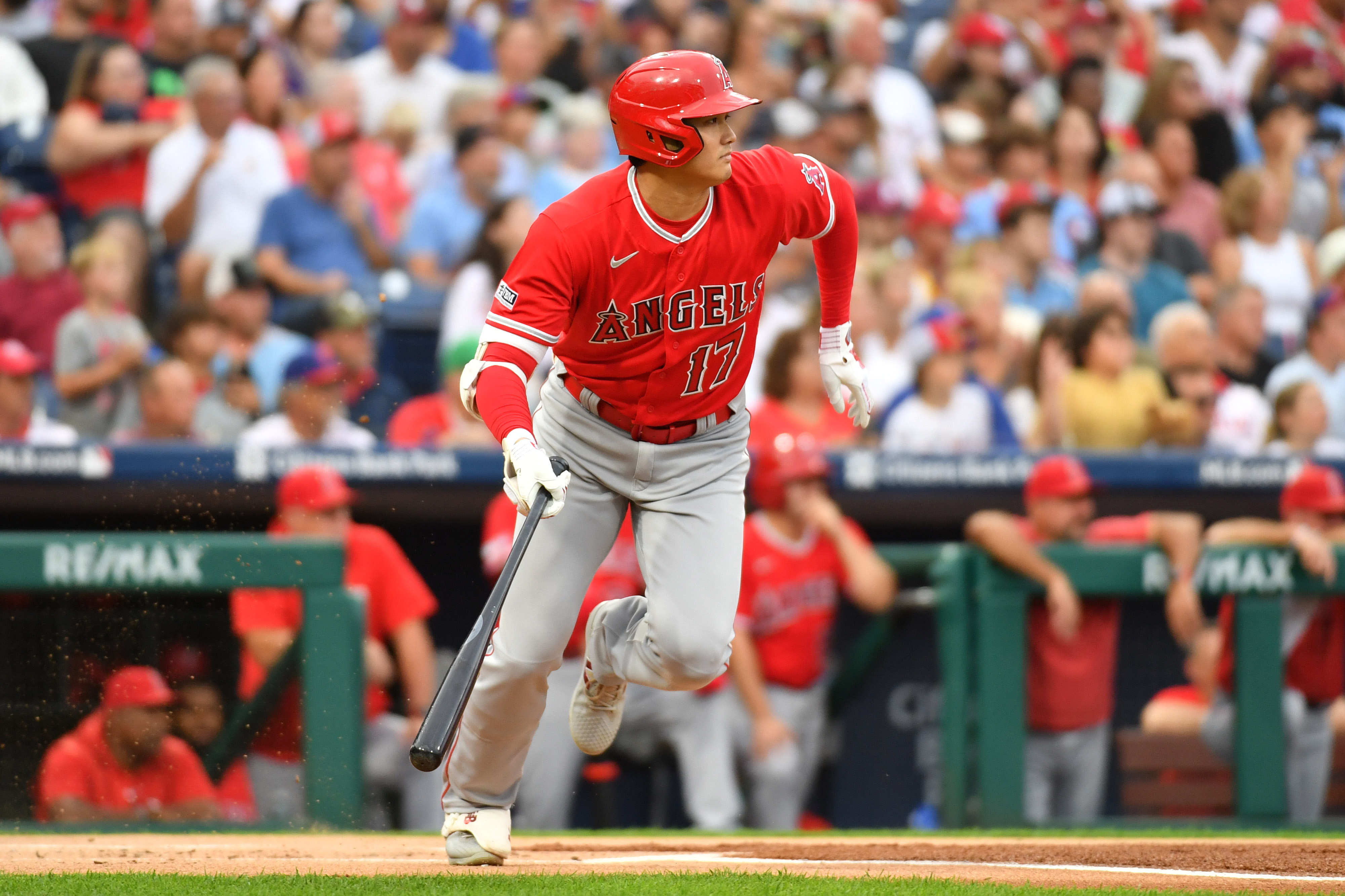 エンゼルス　リバーシブルMA-1 現地購入　大谷 MLB＝エンゼルス大谷4打数1安打、ツインズ前田は勝敗つかず | ロイター