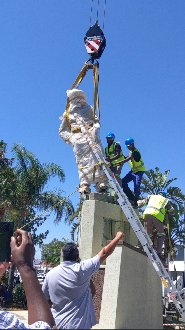 Removal of German colonialera statue met with cheers in Namibia Reuters