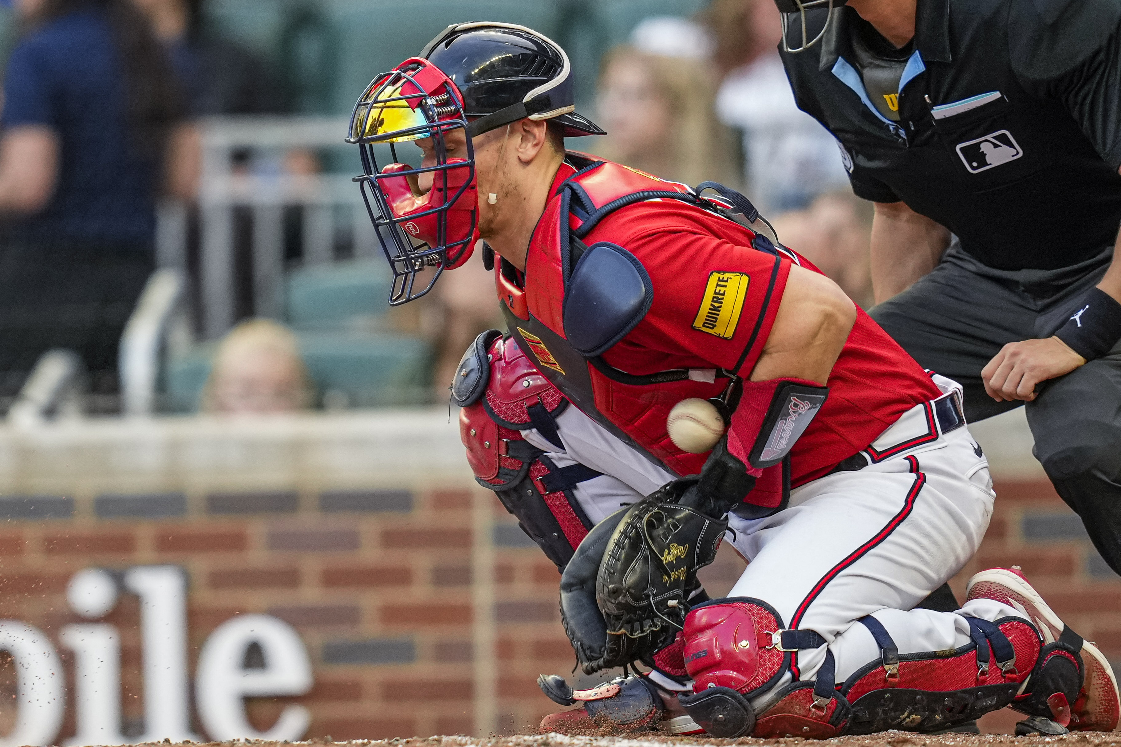 Braves rally, hand Mariners' Bryce Miller first loss