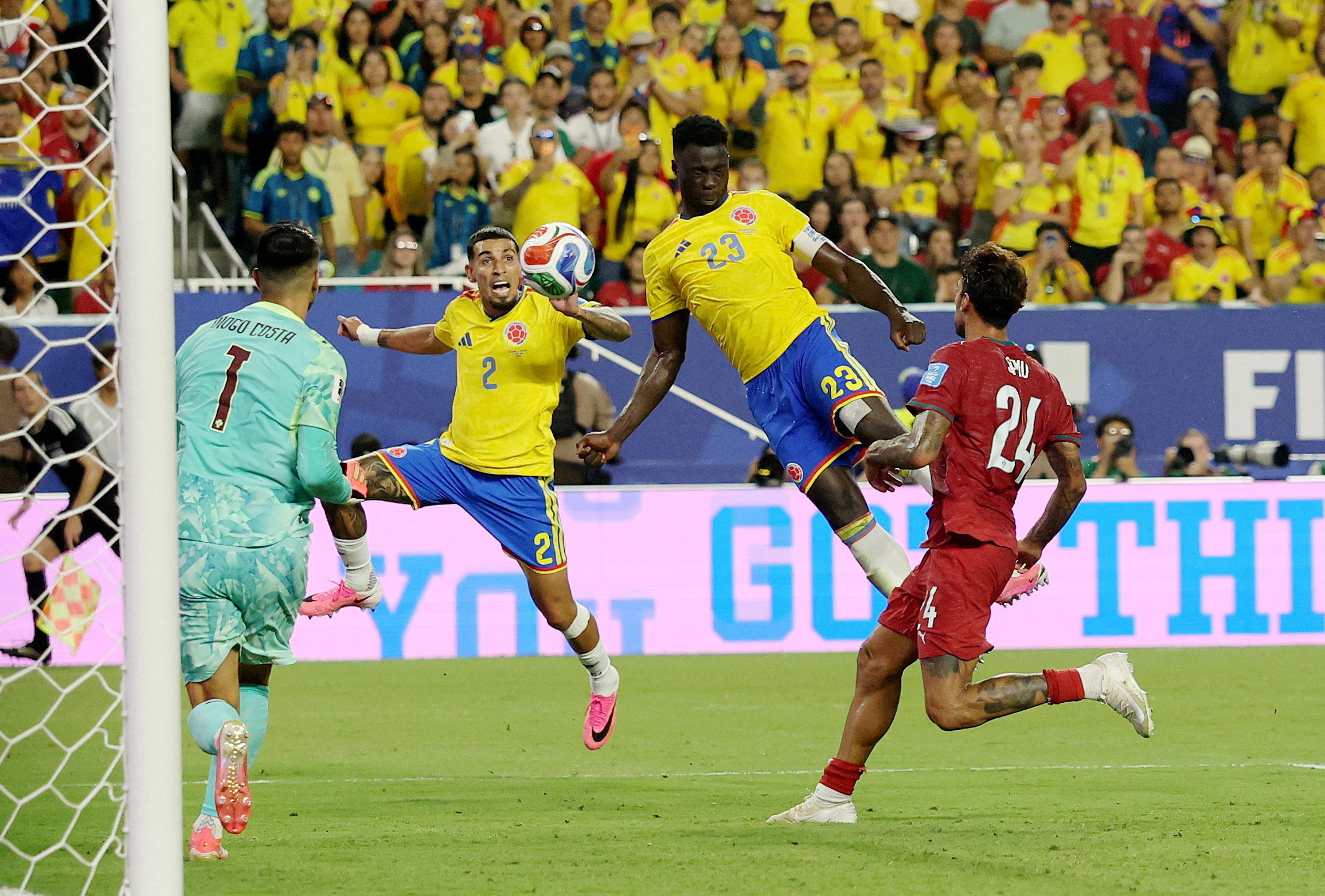 Colombia and Portugal advance after no-bore draw in Miami | Reuters