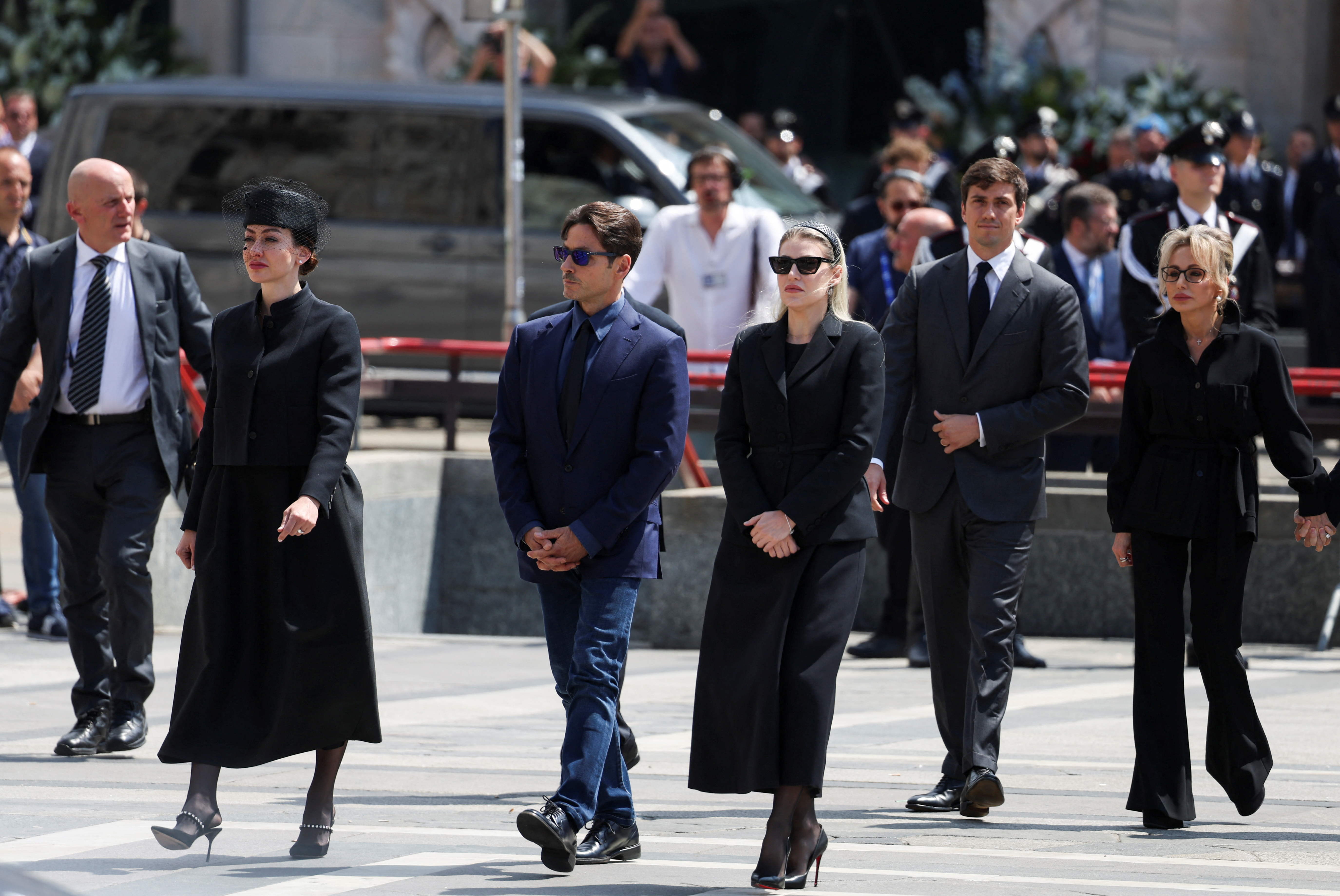 Funeral of former Italian Prime Minister Silvio Berlusconi at the Duomo Cathedral, in Milan