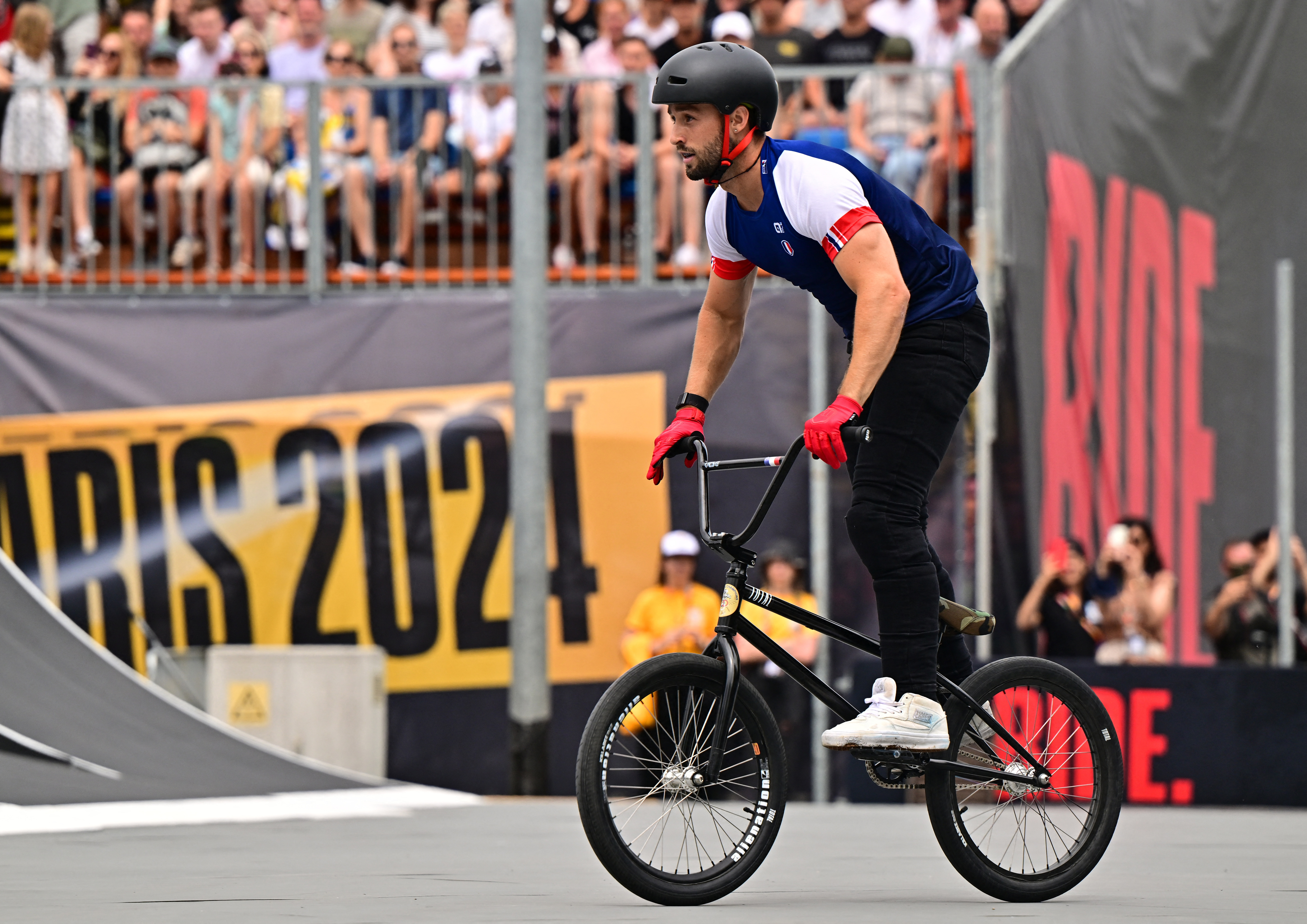French BMX Freestyle champion hopes for a dry ramp | Reuters