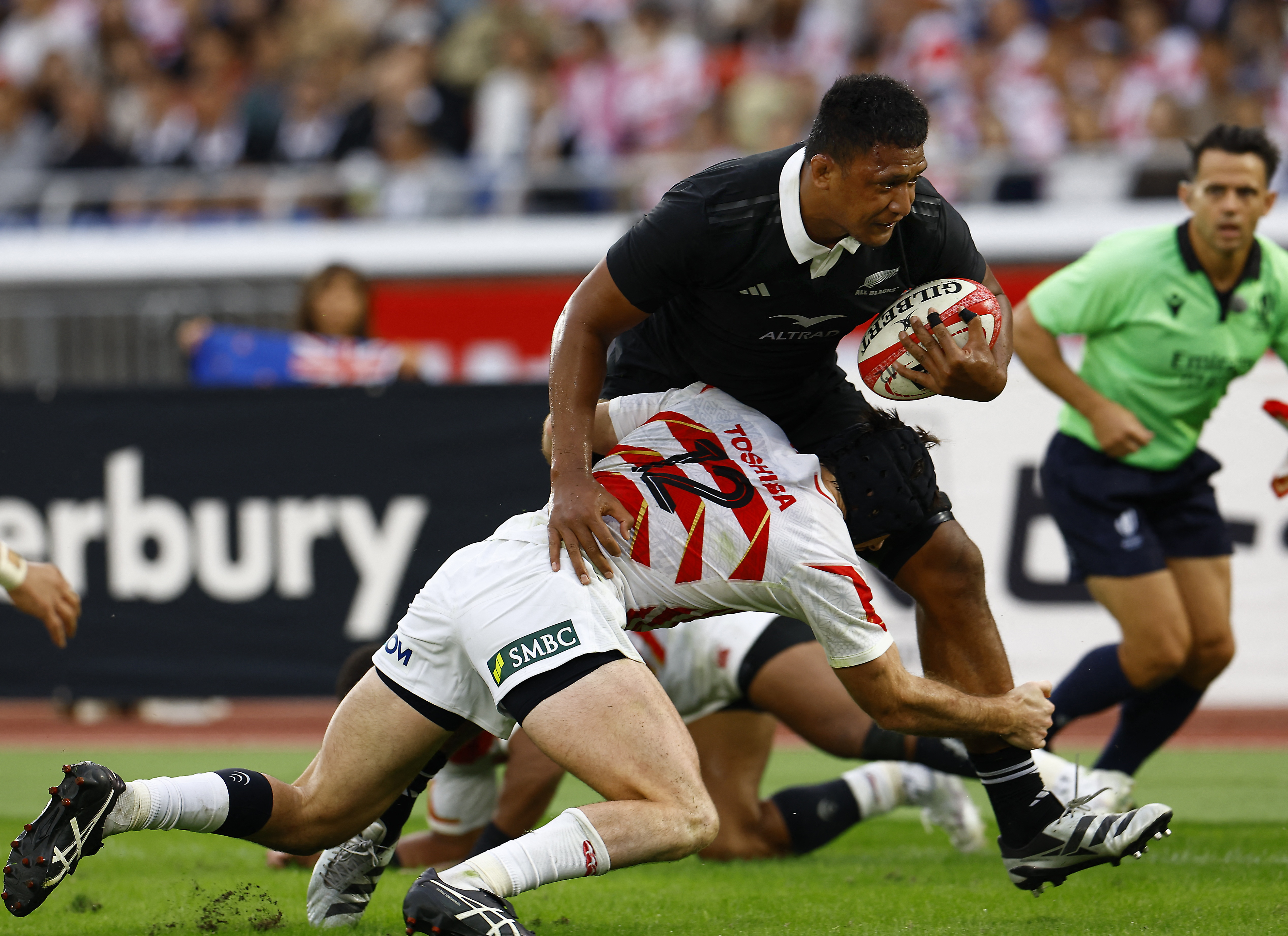 Tentry All Blacks thrash Japan to open endofseason tour Reuters