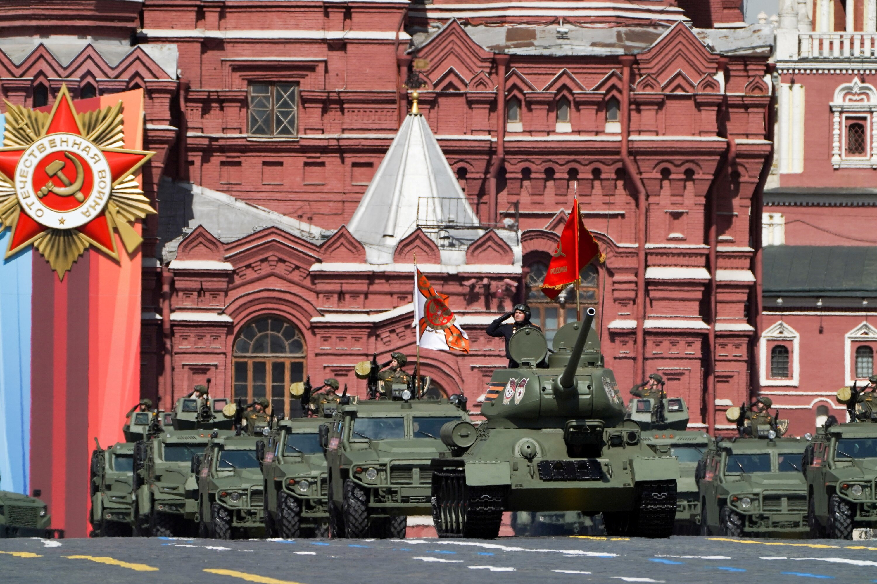 Russia Victory Day Parade 2024 - Wylma Delcina