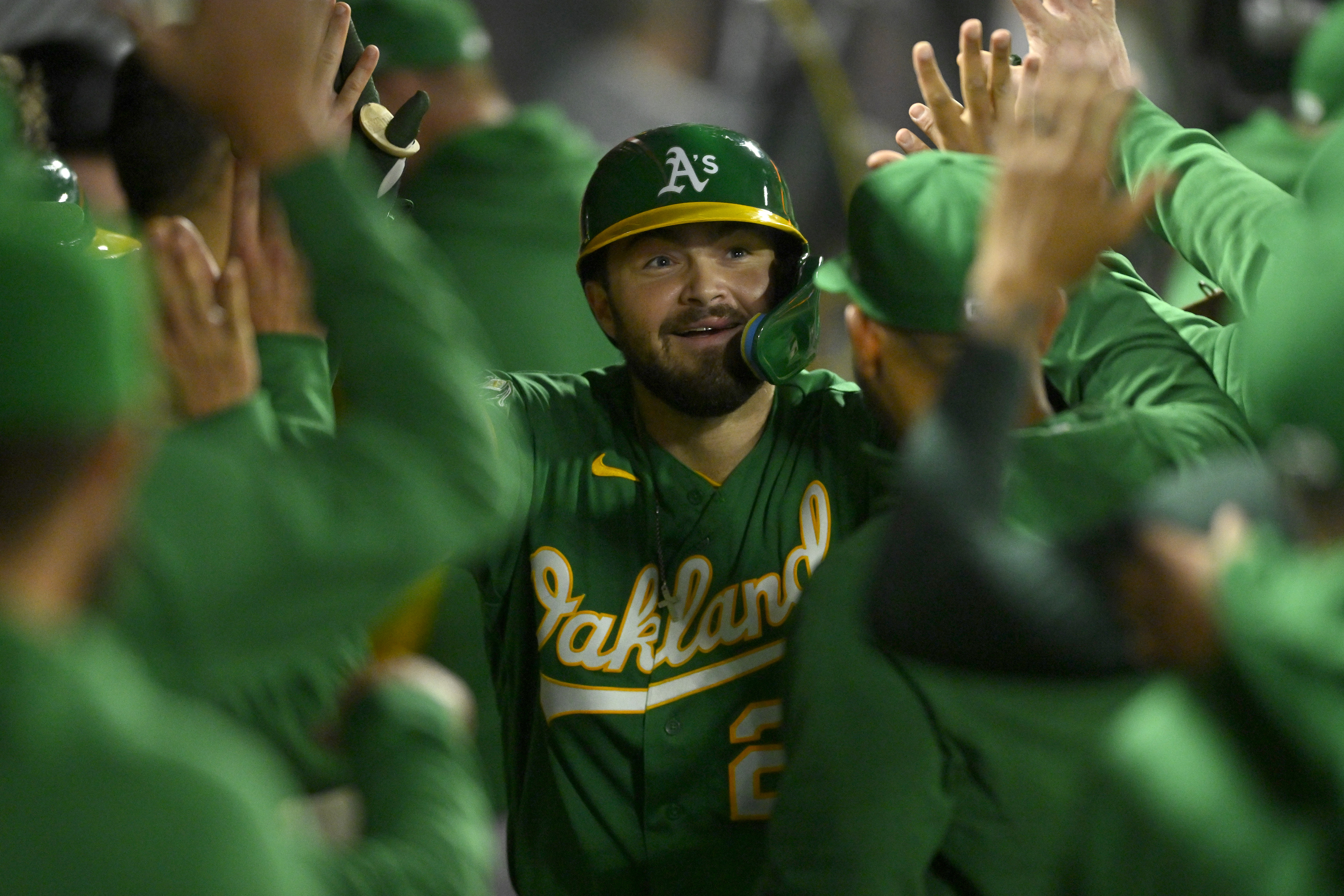 Anthony Rendon punch: Angels star swings, misses at A's fan in viral video