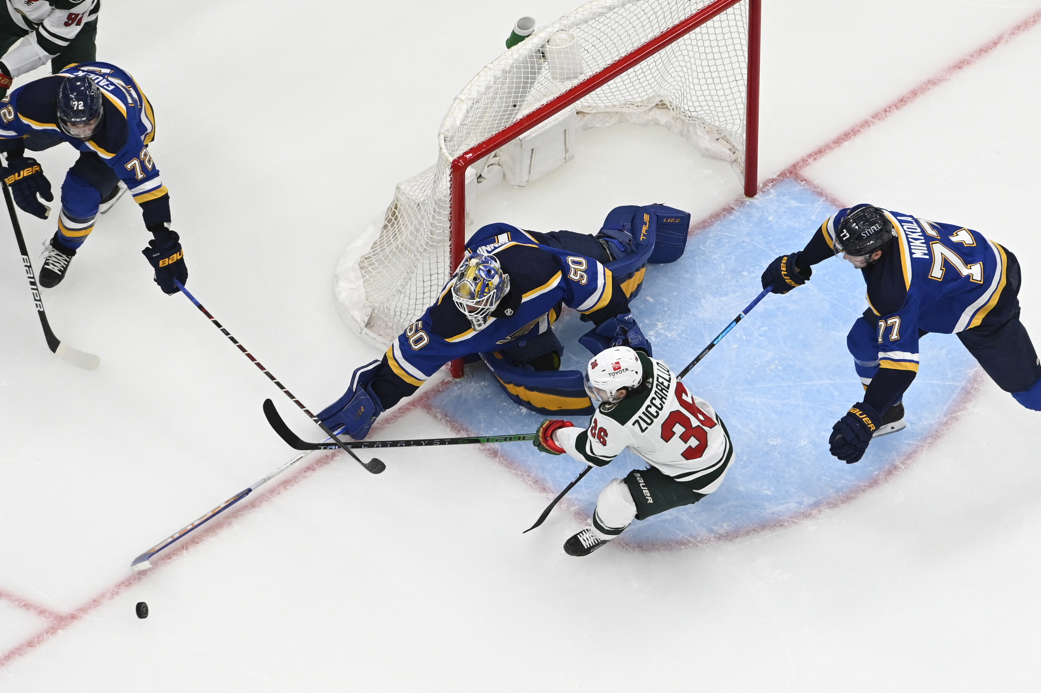 Who should the Wild start in Game 1 of the playoffs? A case for both  goaltenders.