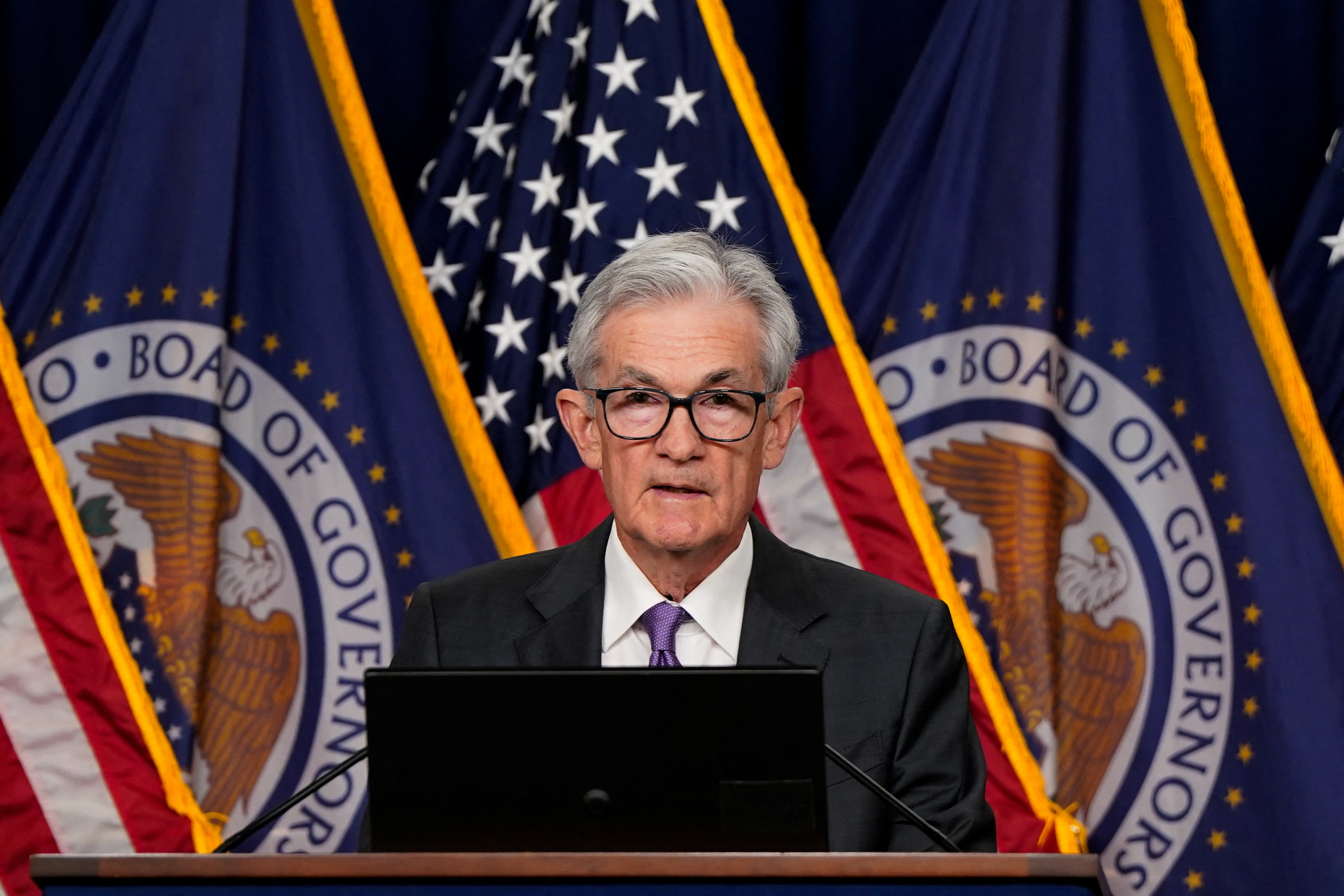 Amid forecast shift, Fed's Powell flags uncertainty over longer-run ...