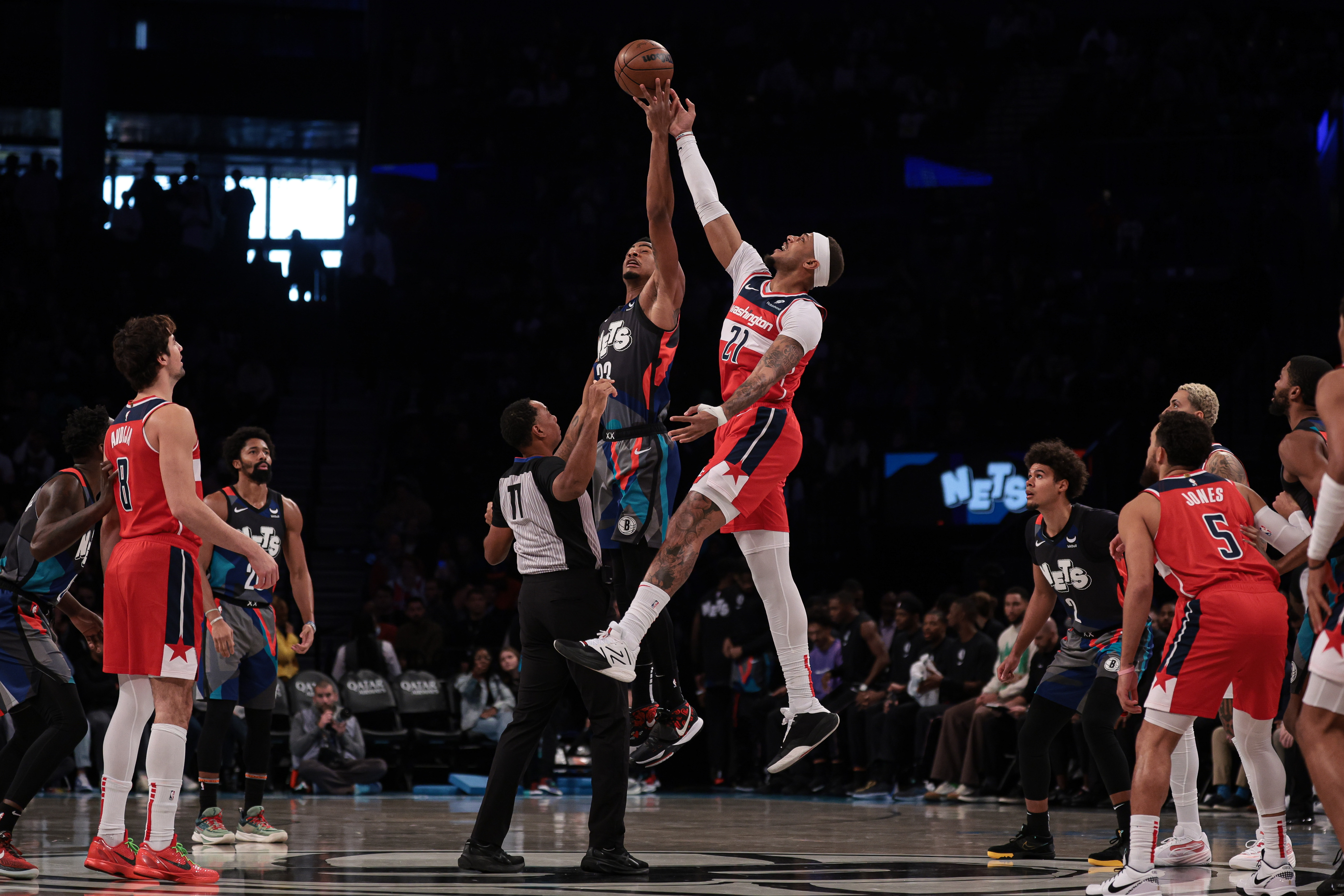 Nets make plays down the stretch to stop Wizards