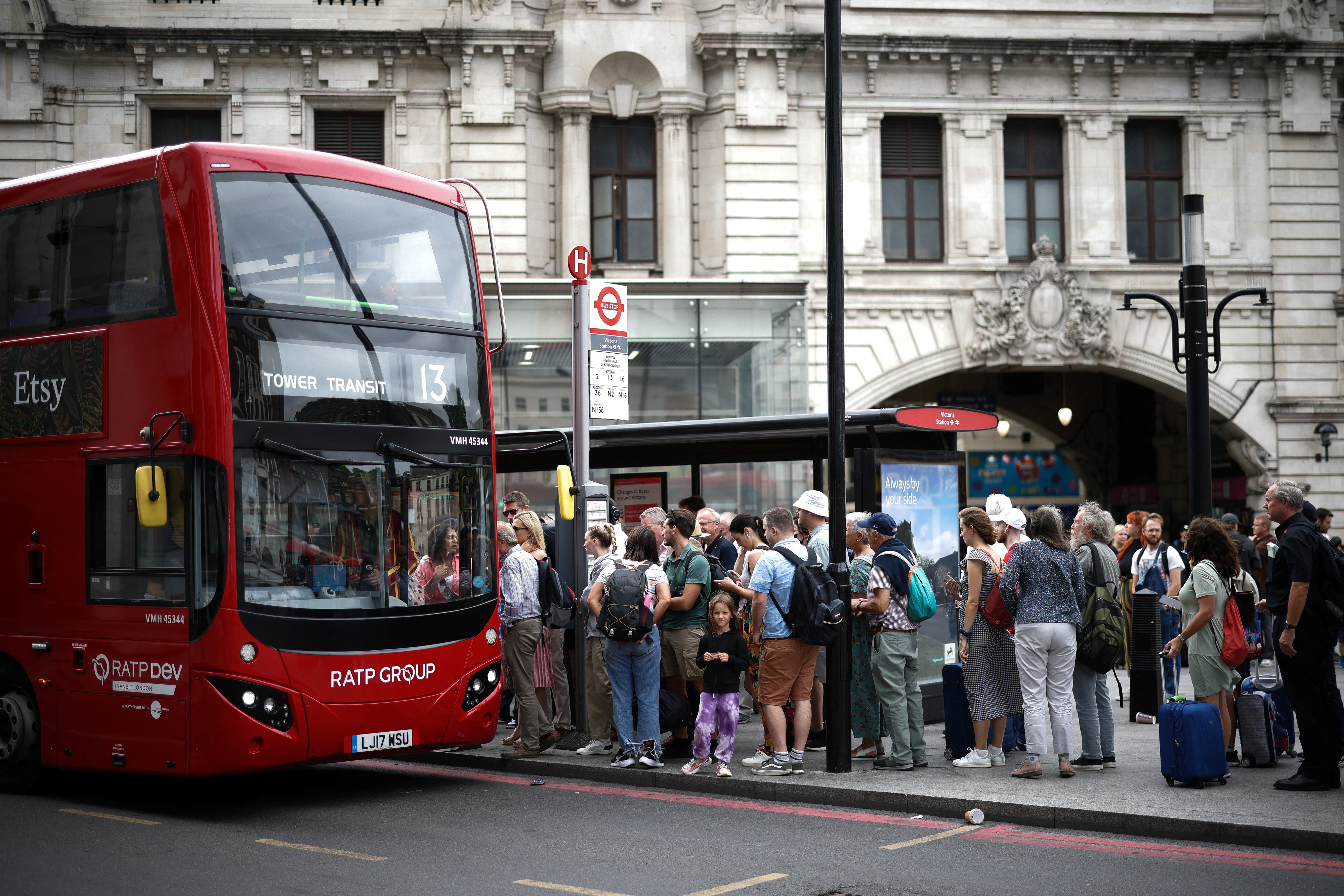 Strikes Bring London’s Transport Network to a Halt