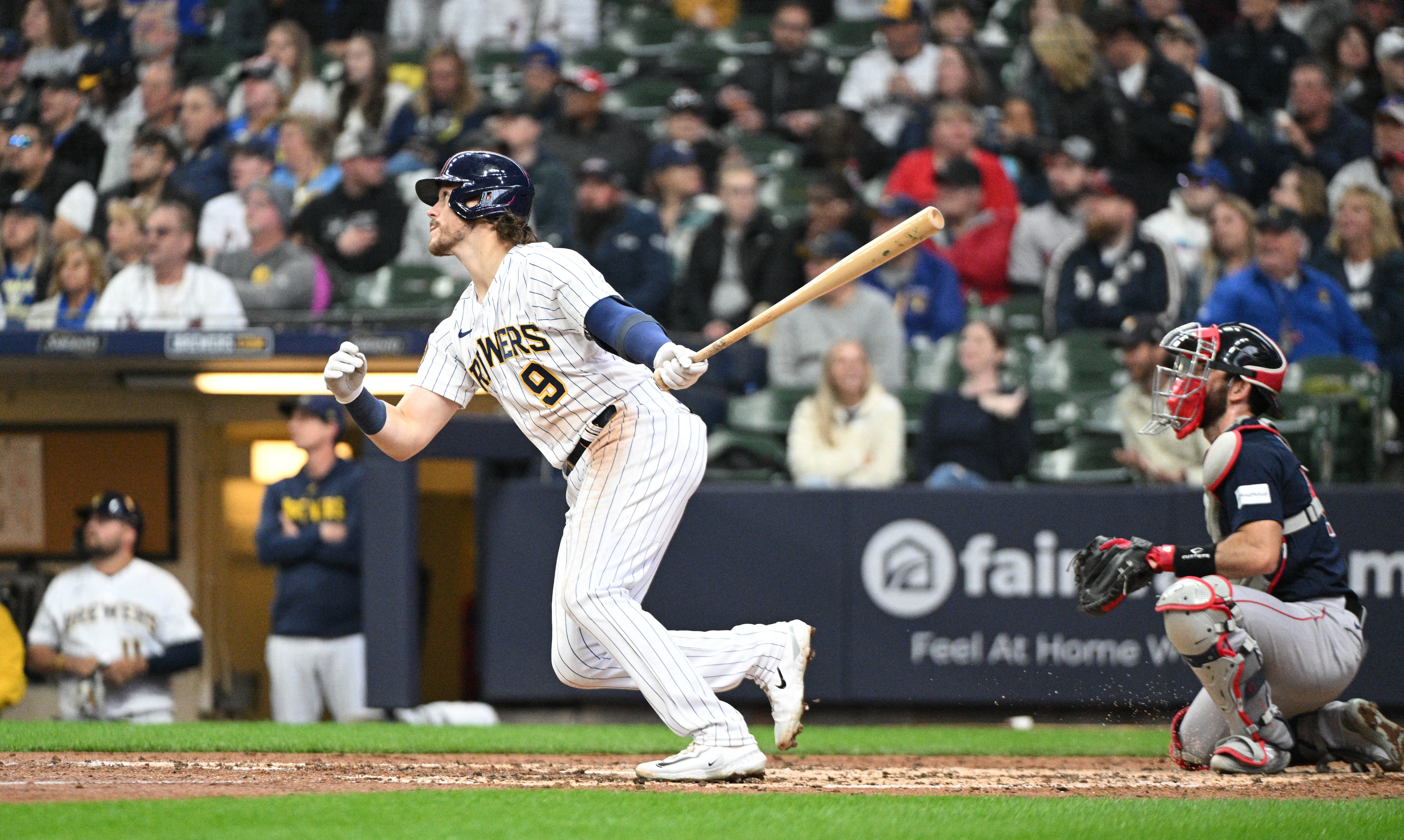 Baseball: Masataka Yoshida homers twice in 8th as Red Sox beat Brewers 12-5  - The Mainichi