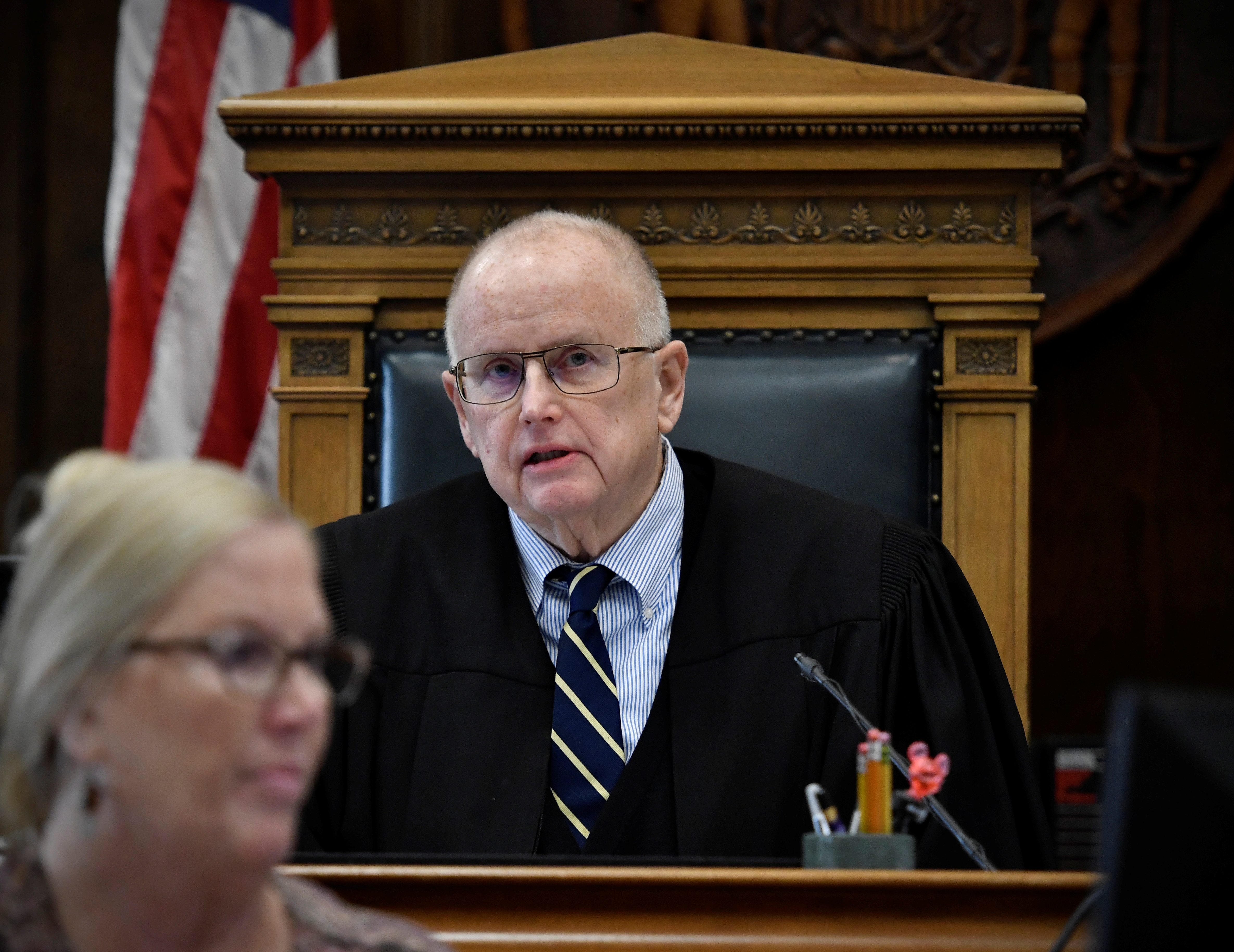 Kyle Rittenhouse's trial, in Kenosha, Wisconsin