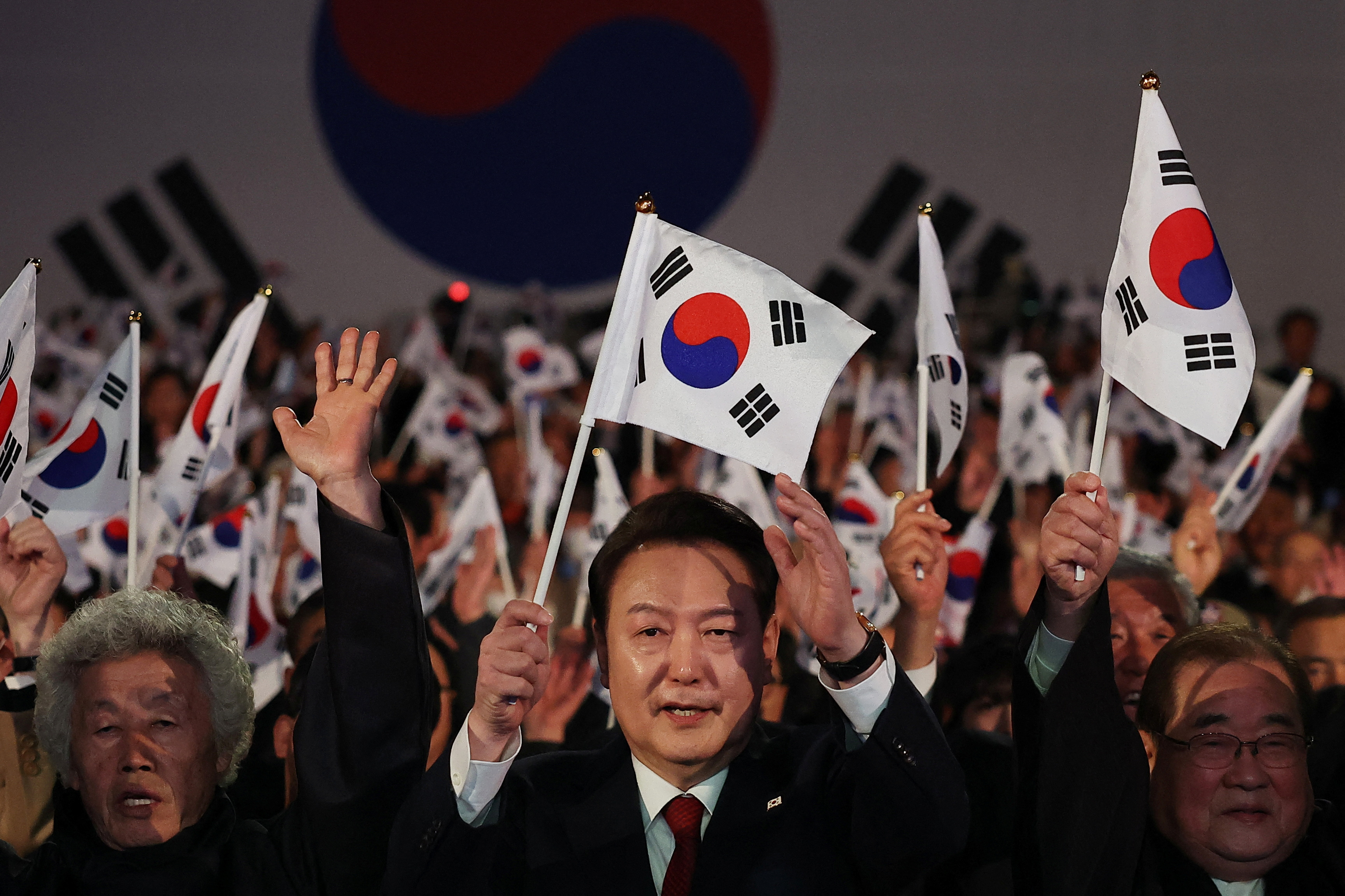 Ceremony to mark the 105th anniversary of the March 1st Independence Movement Day in Seoul