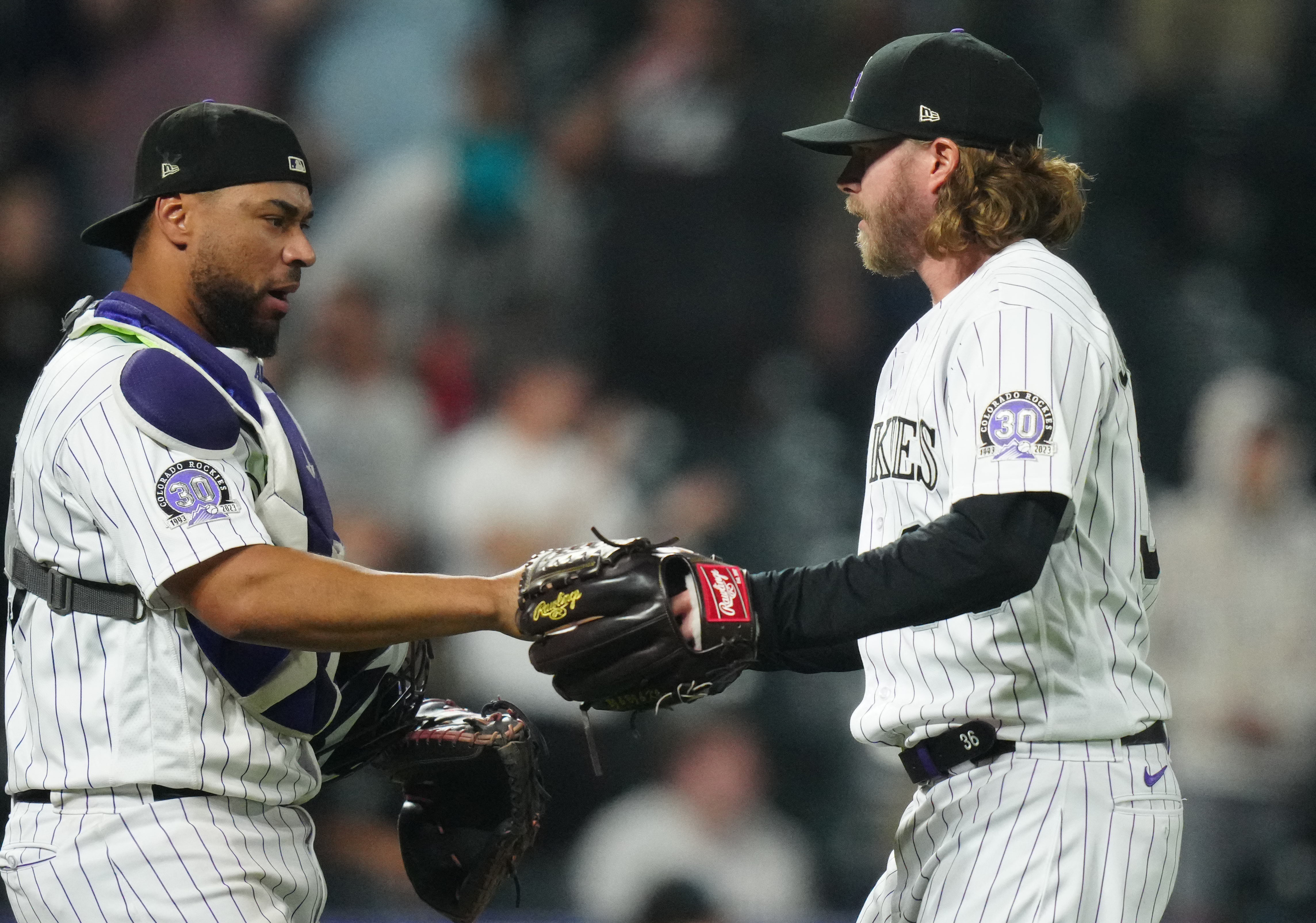 Rockies rebuff Marlins in ninth