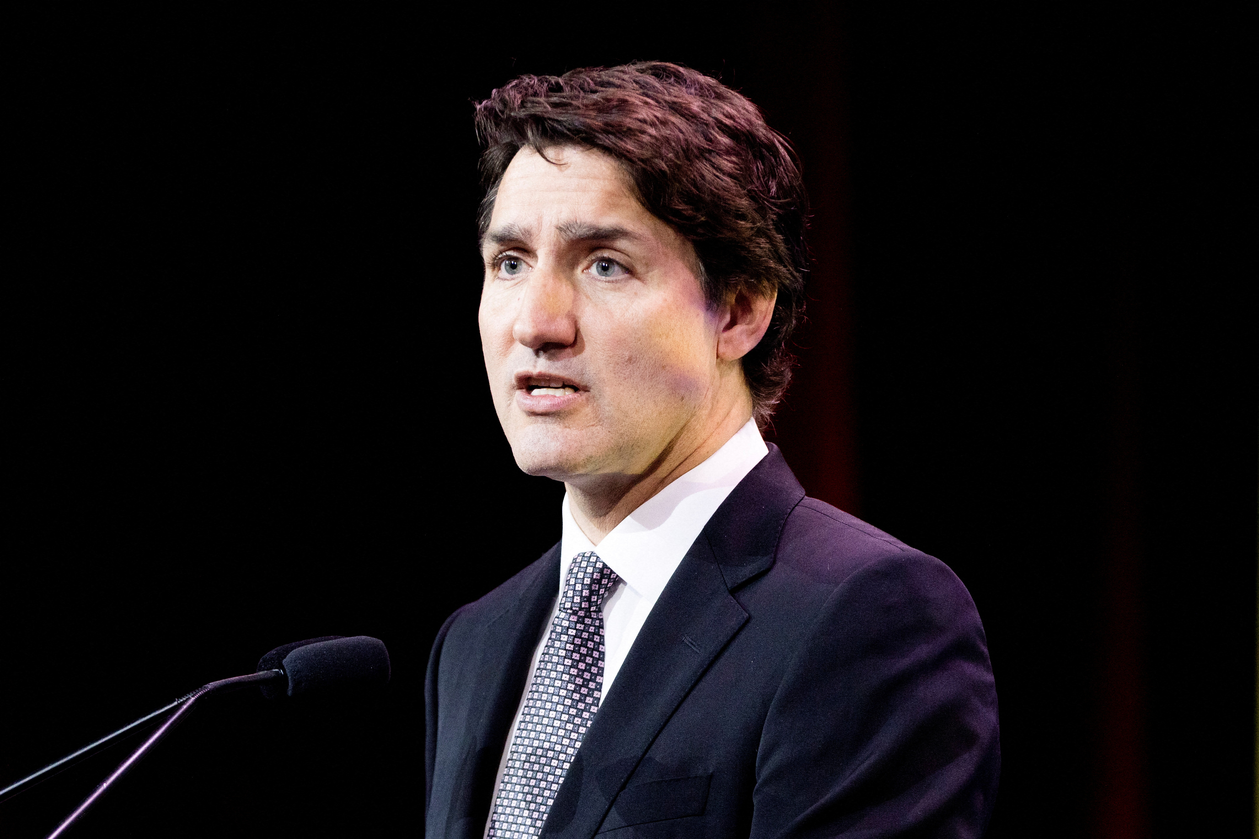 Prime Minister Justin Trudeau speaks at the FCM conference in Toronto