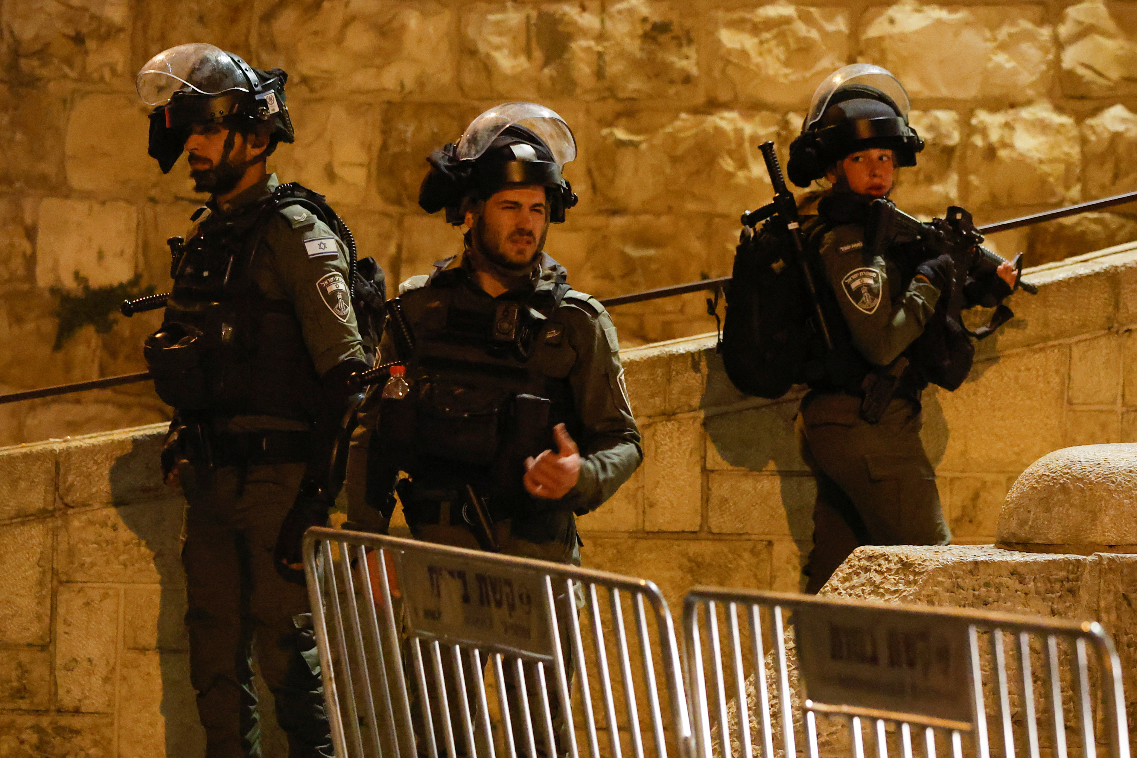 Tension arises during clashes with Palestinians in Jerusalem's Old City