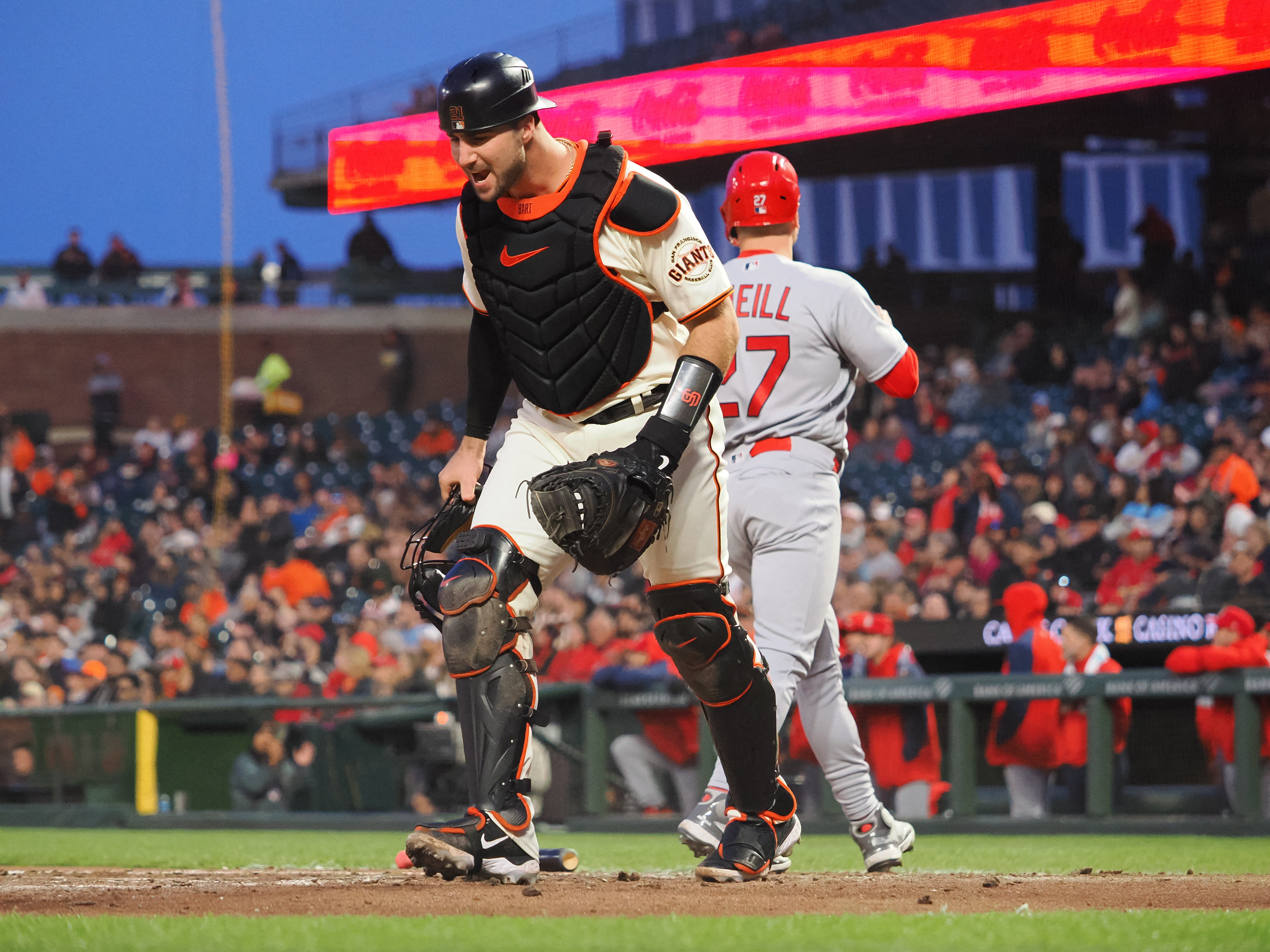 San Francisco Giants beat St. Louis Cardinals to even NLCS