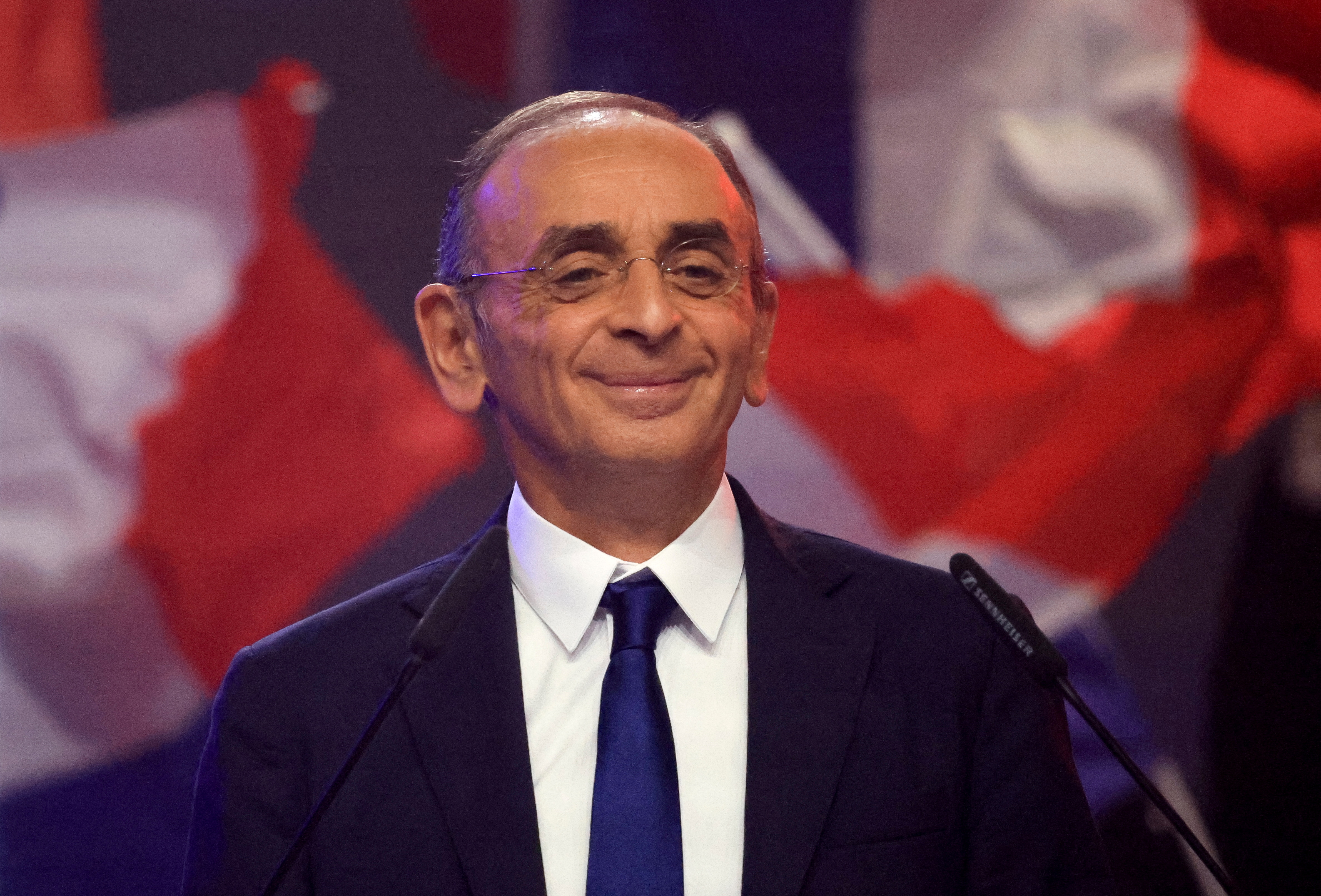 French far-right presidential candidate Zemmour holds political rally in Lille