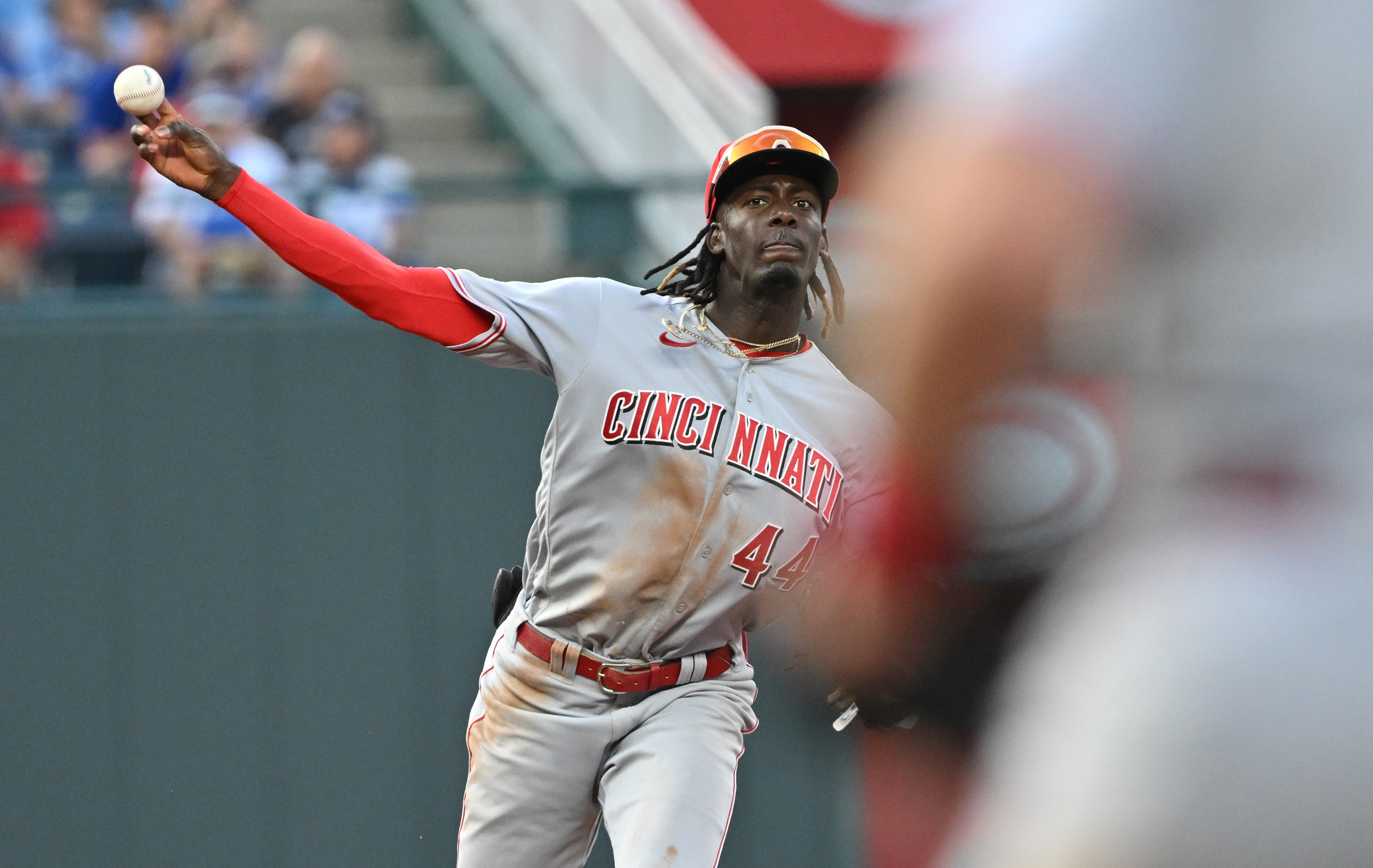 Big second inning leads Reds over reeling Royals