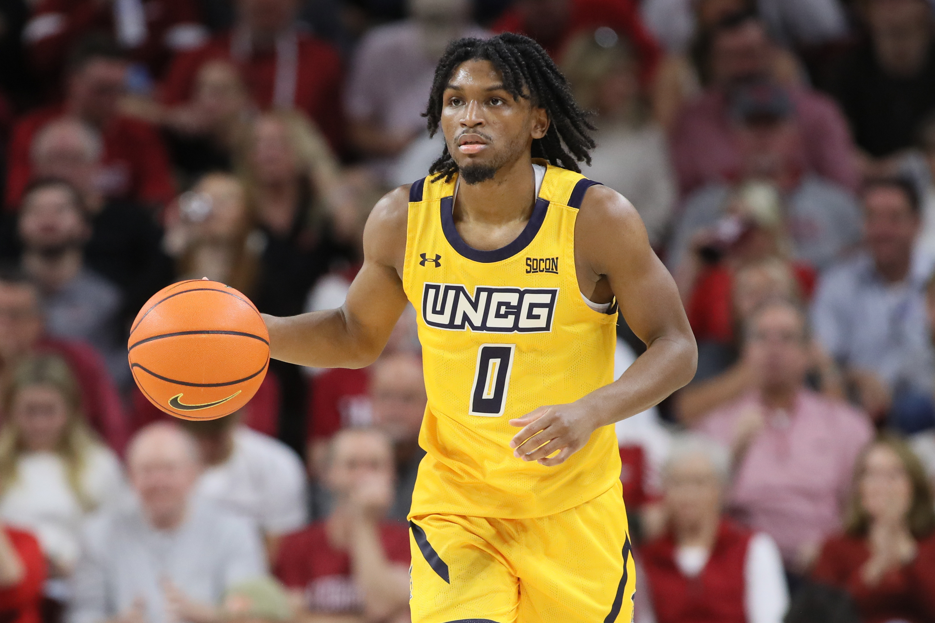 Keyshaun Langley, UNC Greensboro stun No. 14 Arkansas | Reuters