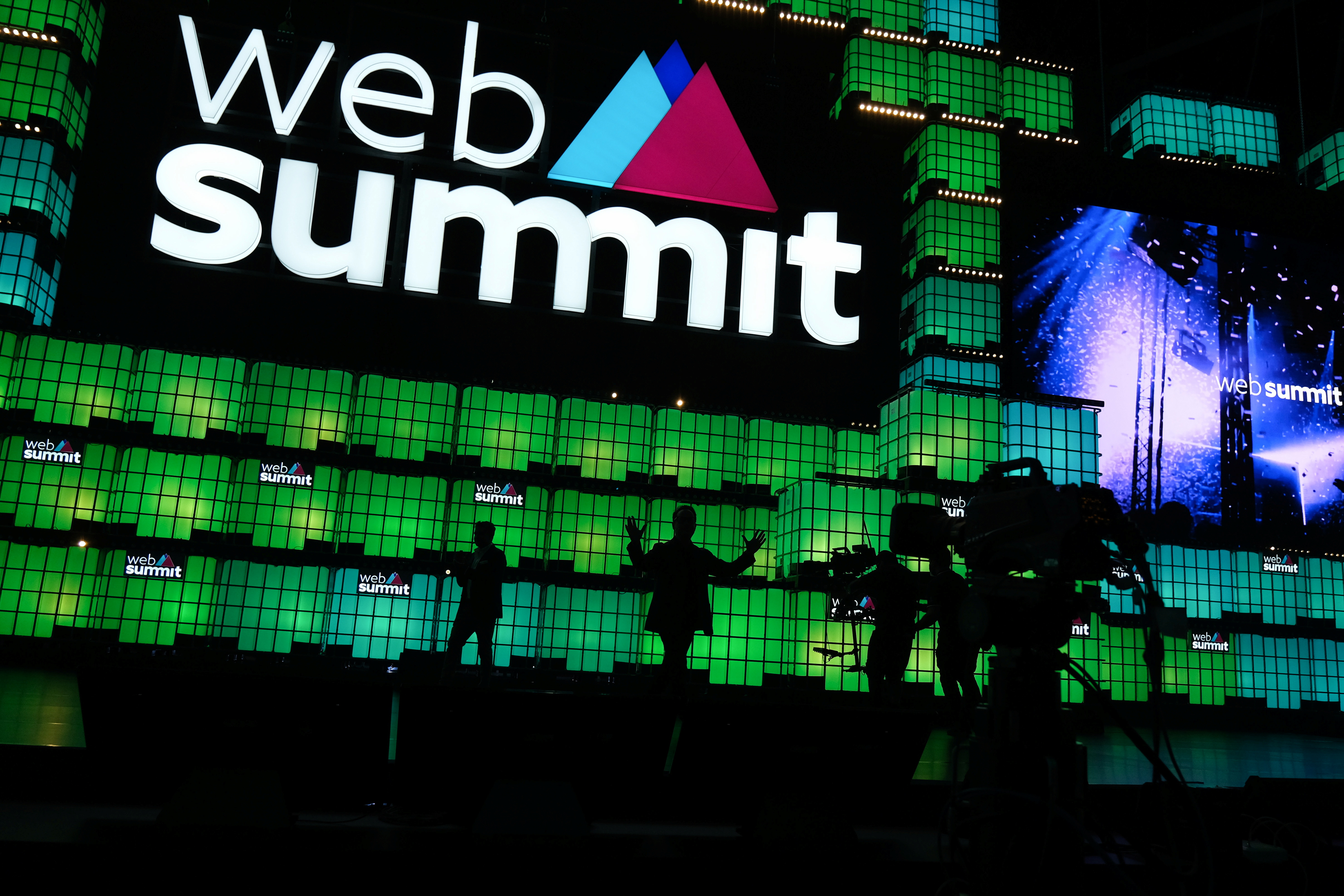 General view of the opening ceremony of Web Summit, Europe’s largest technology conference, in Lisbon, Portugal, November 1, 2021. REUTERS/Pedro Nunes