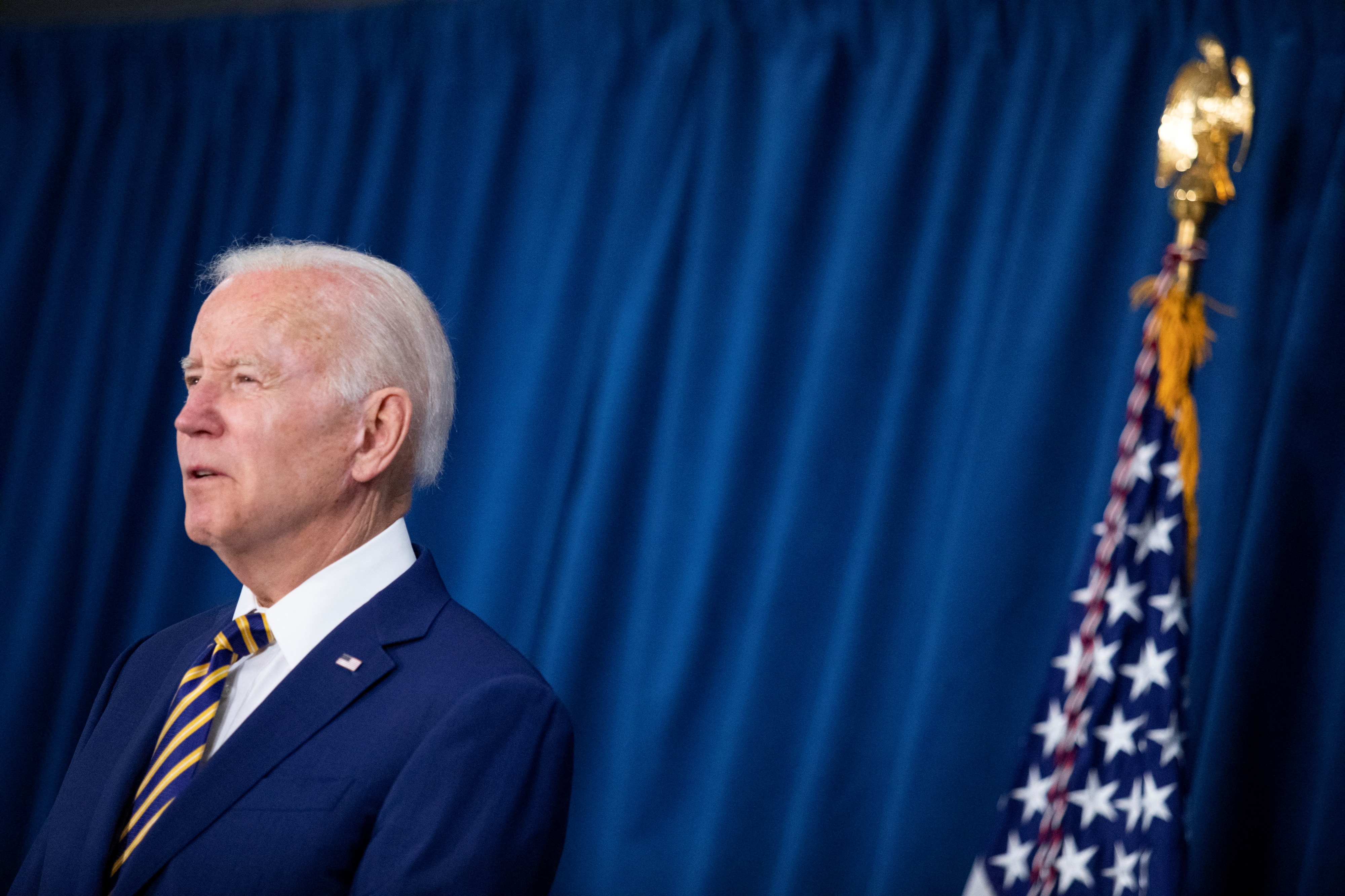 President Biden delivers remarks on domestic jobs report in Rehoboth Beach, Delaware