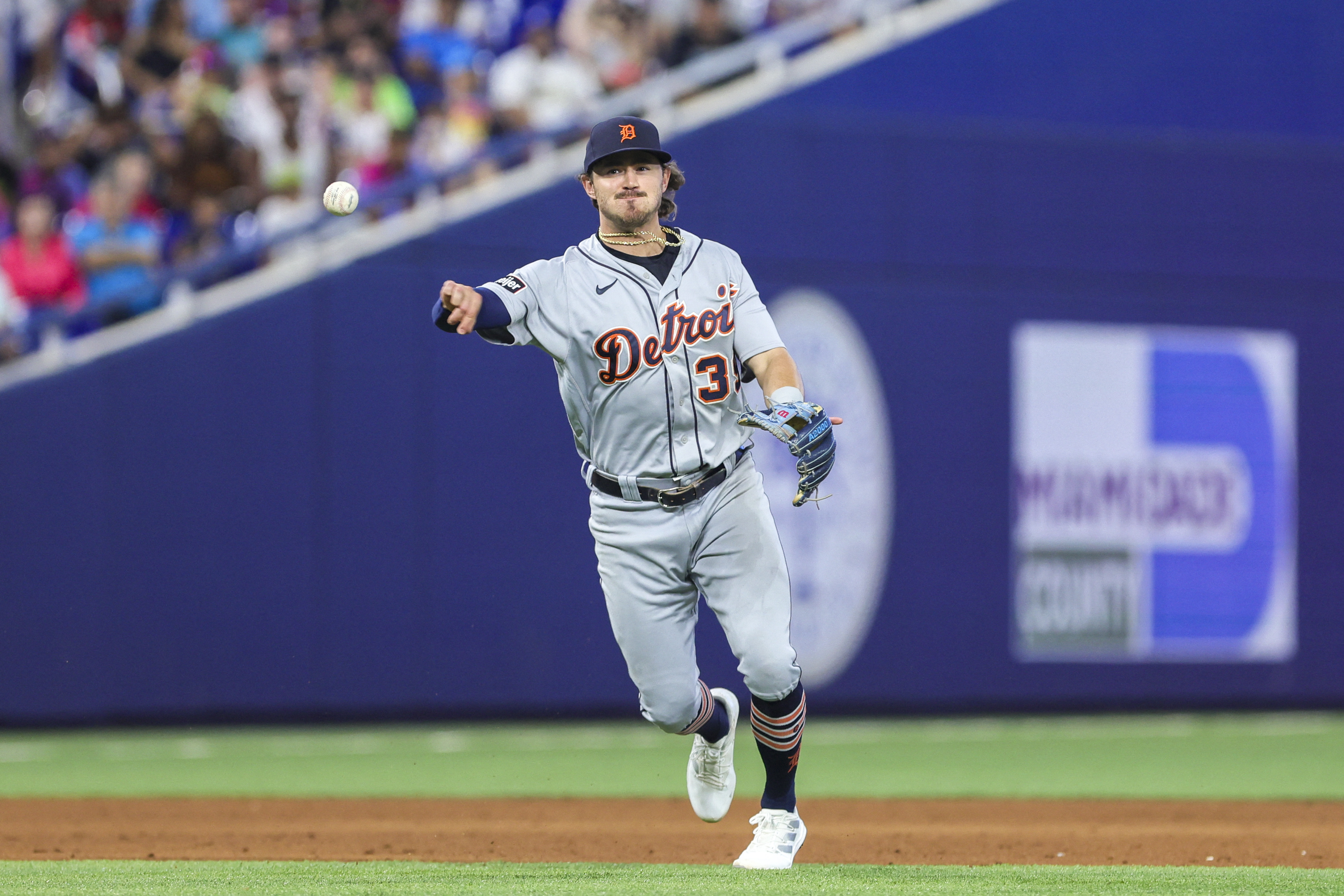 Marlins Nation - Garrett Cooper missed a day due to a reaction to the COVID  vaccine. Glad to see you back, Garrett 💪 #MLB #Marlins #GarrettCooper