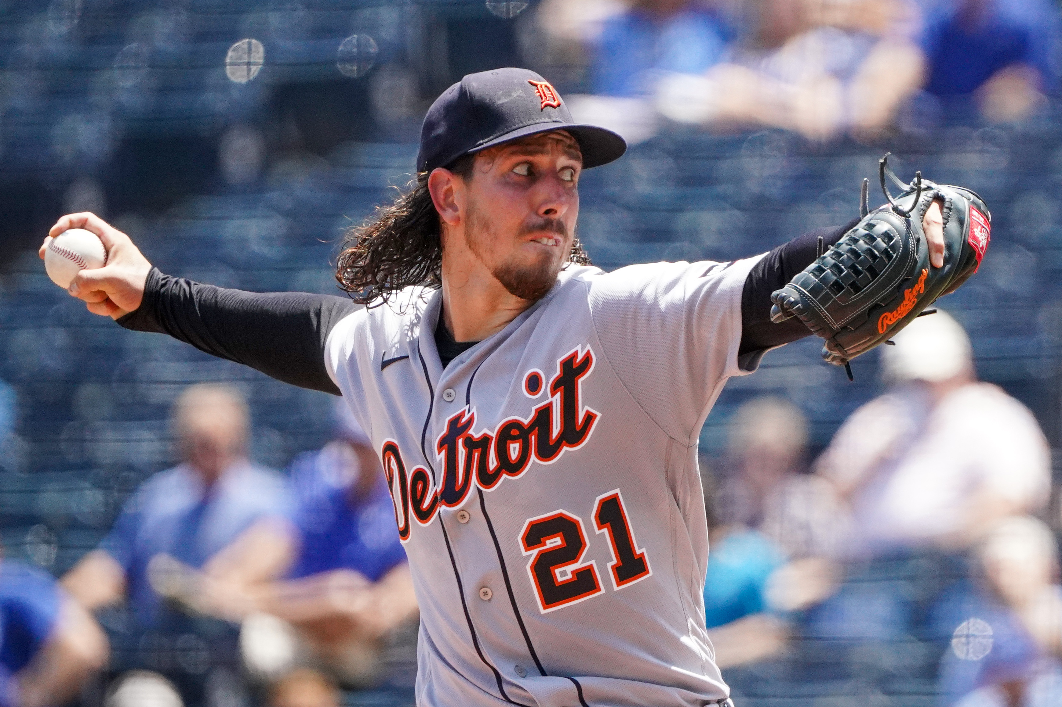 Tigers' Michael Lorenzen keeps throwing zeroes in win over KC