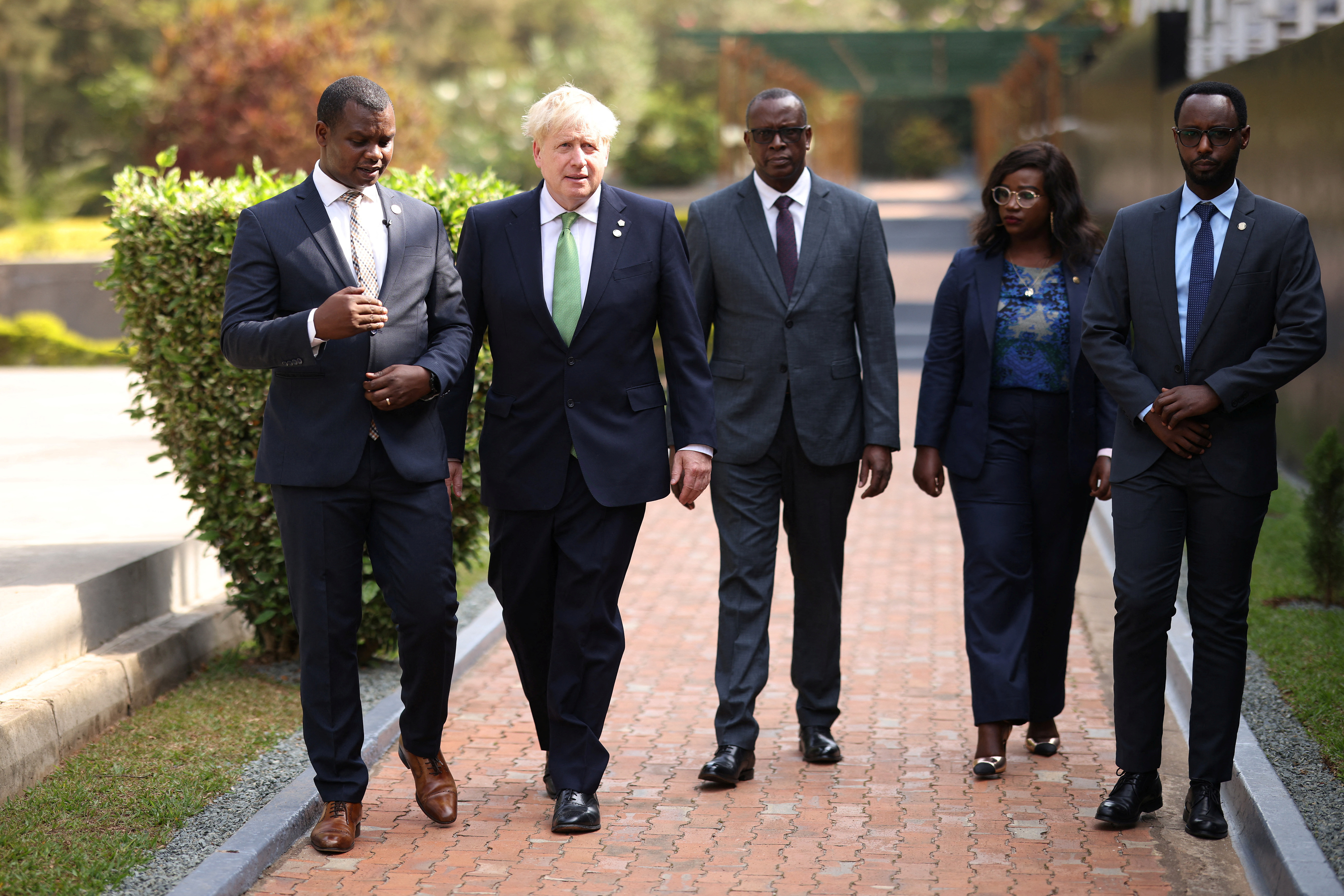 Britain's PM Attends Day Four Of The 2022 Commonwealth Heads of Government Meeting