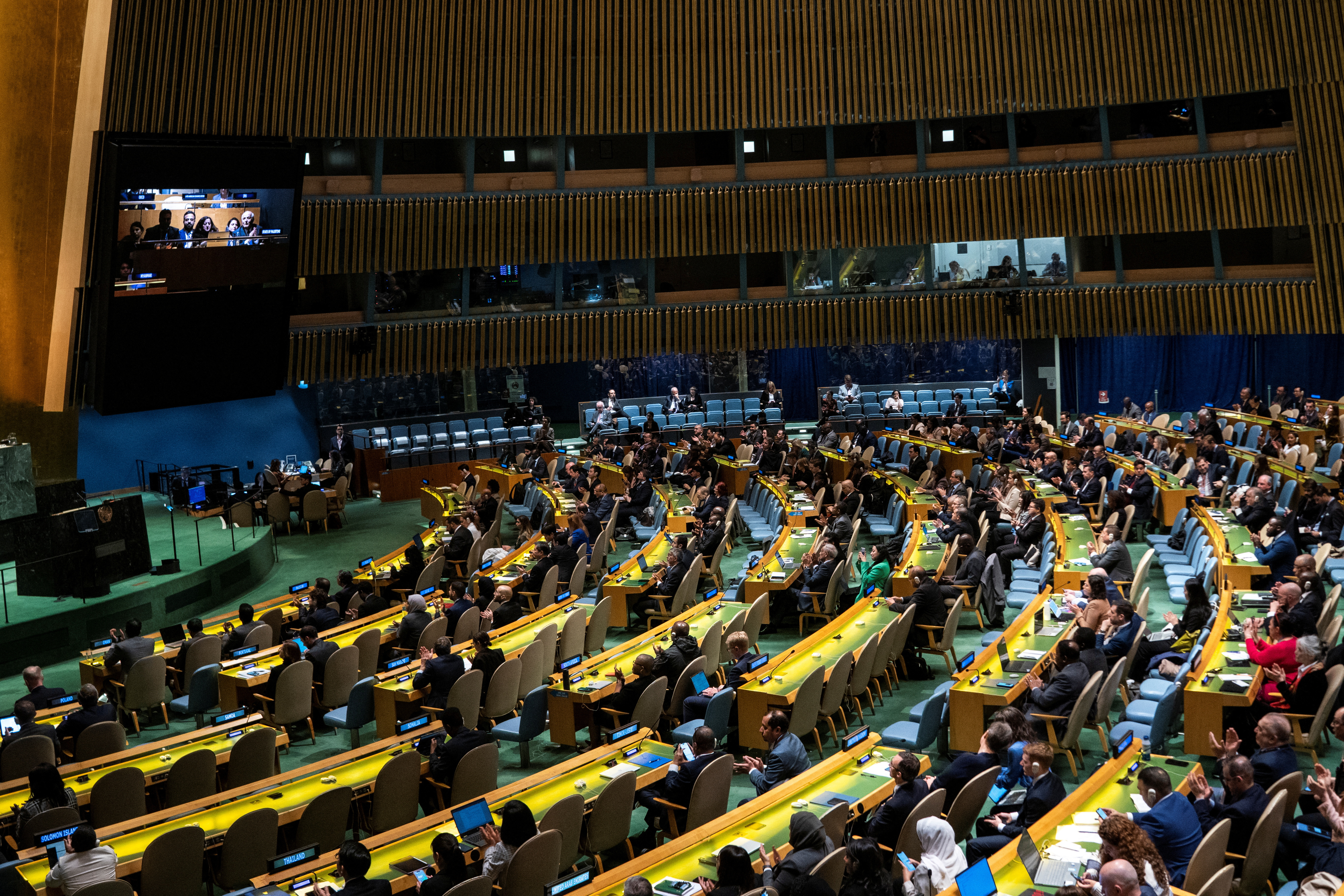 Palestinians seek UN General Assembly backing for full membership