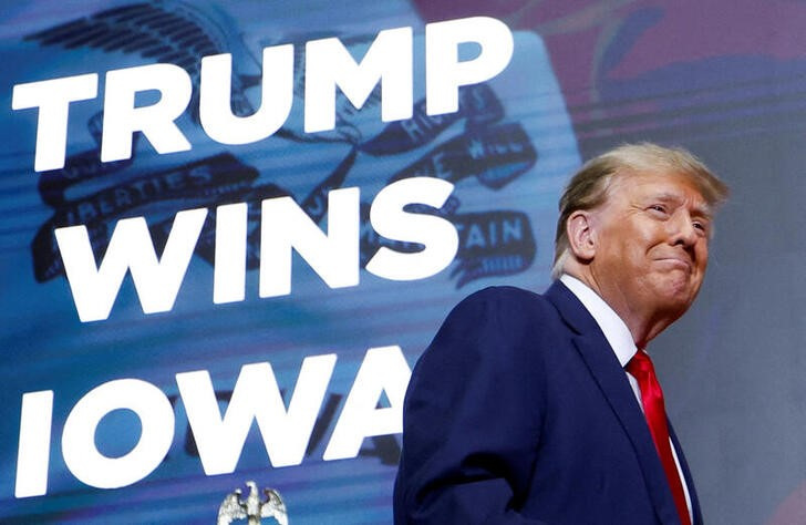 Republican Presidential Caucus Day in Iowa