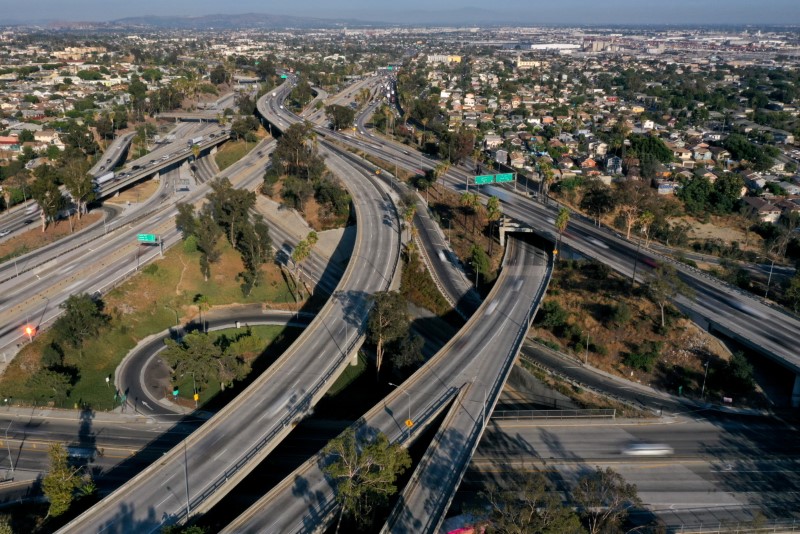 East Los Angeles Interchange complex after infrastructure bill passes