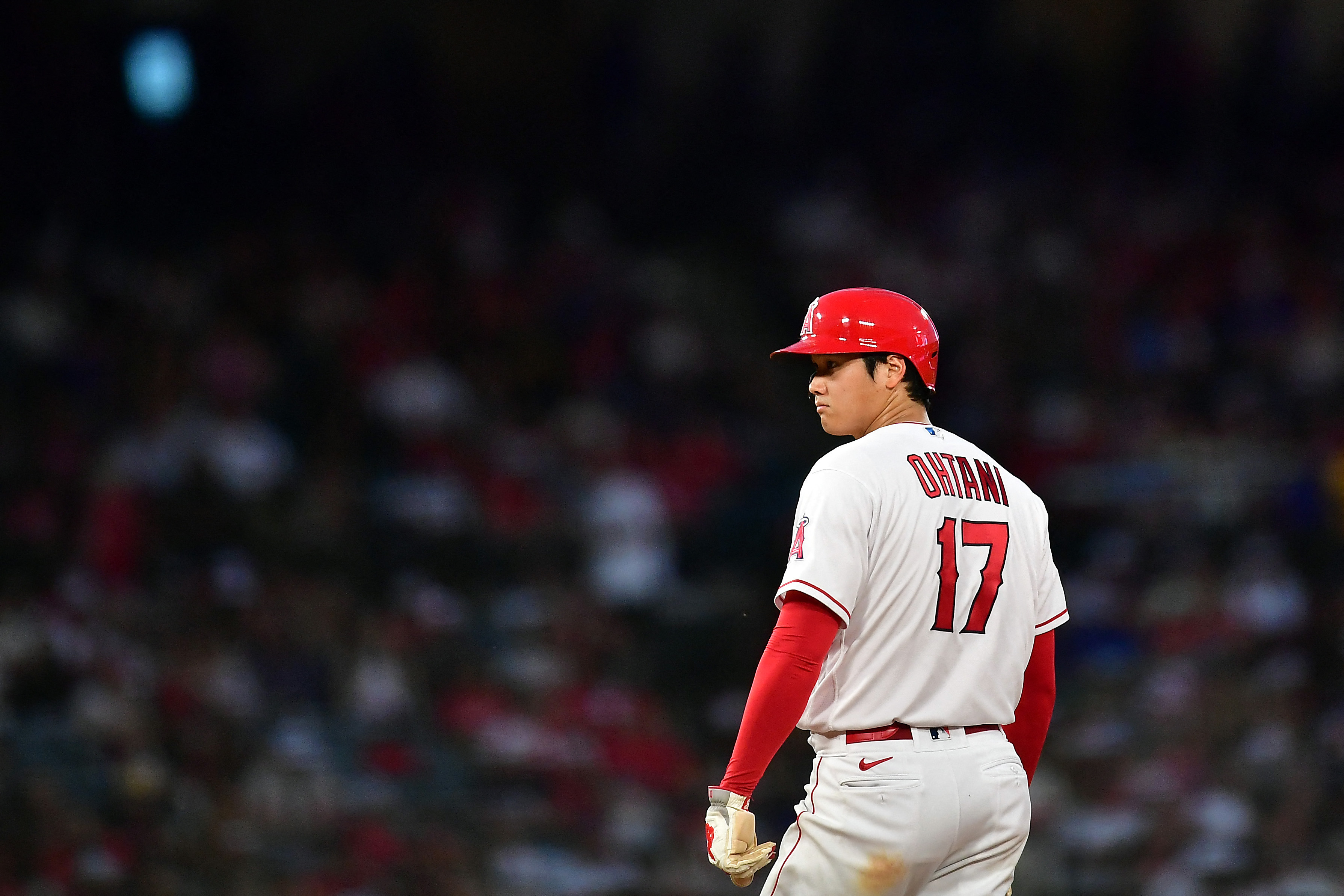 Download Los Angeles Angels Shohei Ohtani Split-Screen Wallpaper