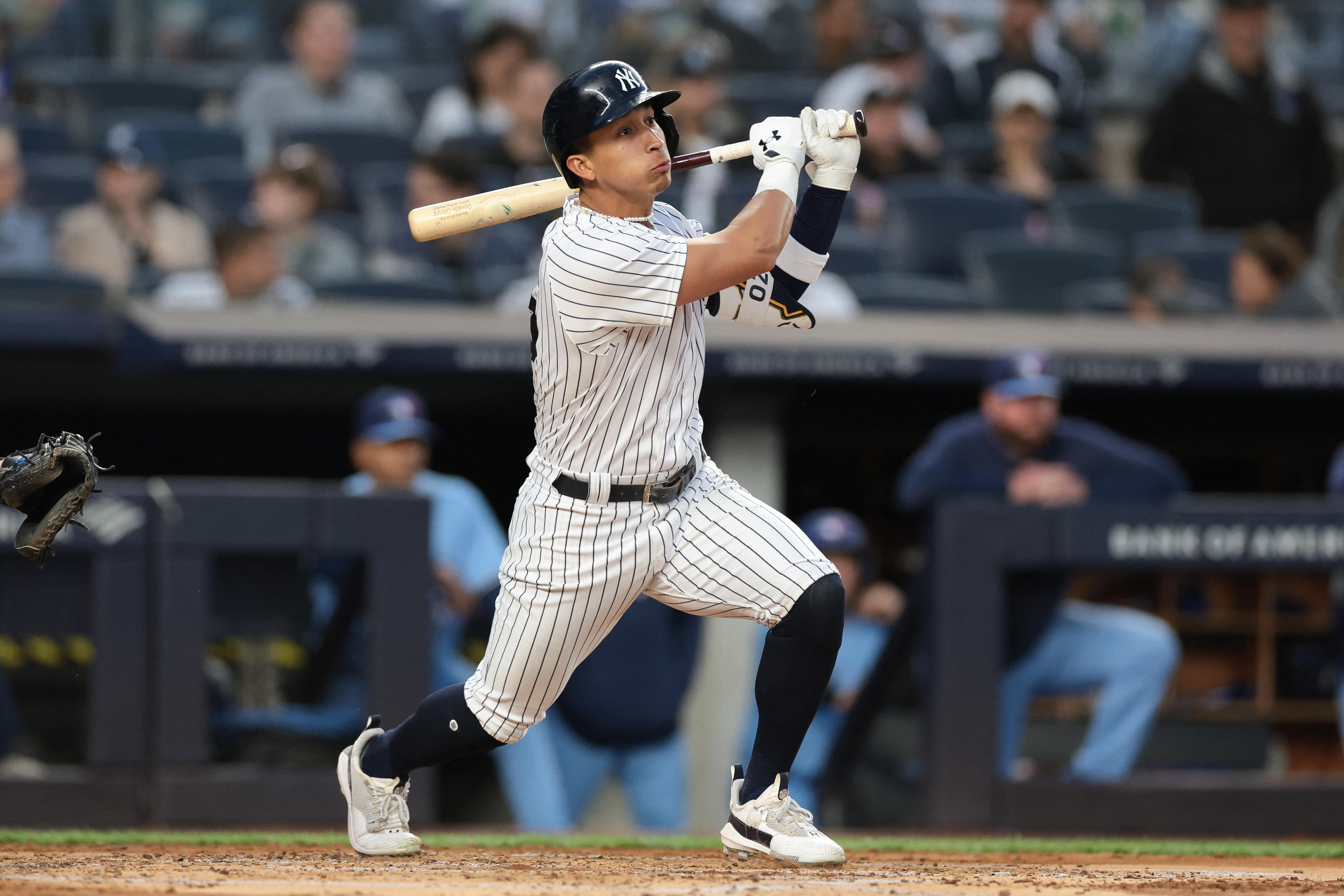 Oswaldo Cabrera hit the first hit in MLB - Líder en deportes