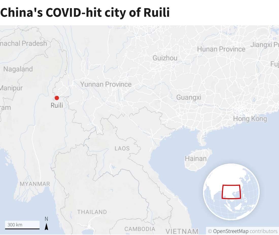 China's COVID-hit city of Ruili