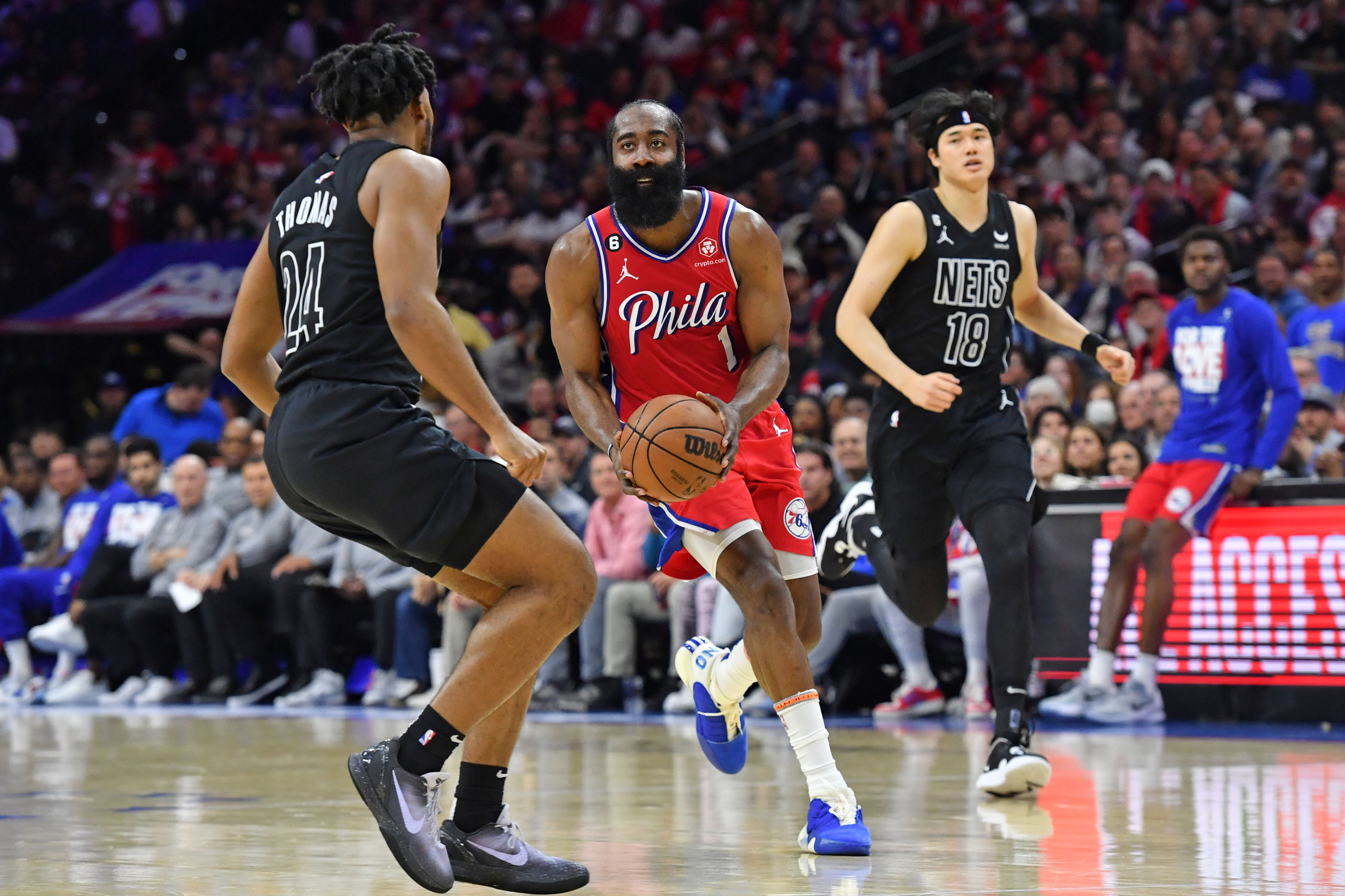 Sixers take care of business vs. Nets, but get no help, take on