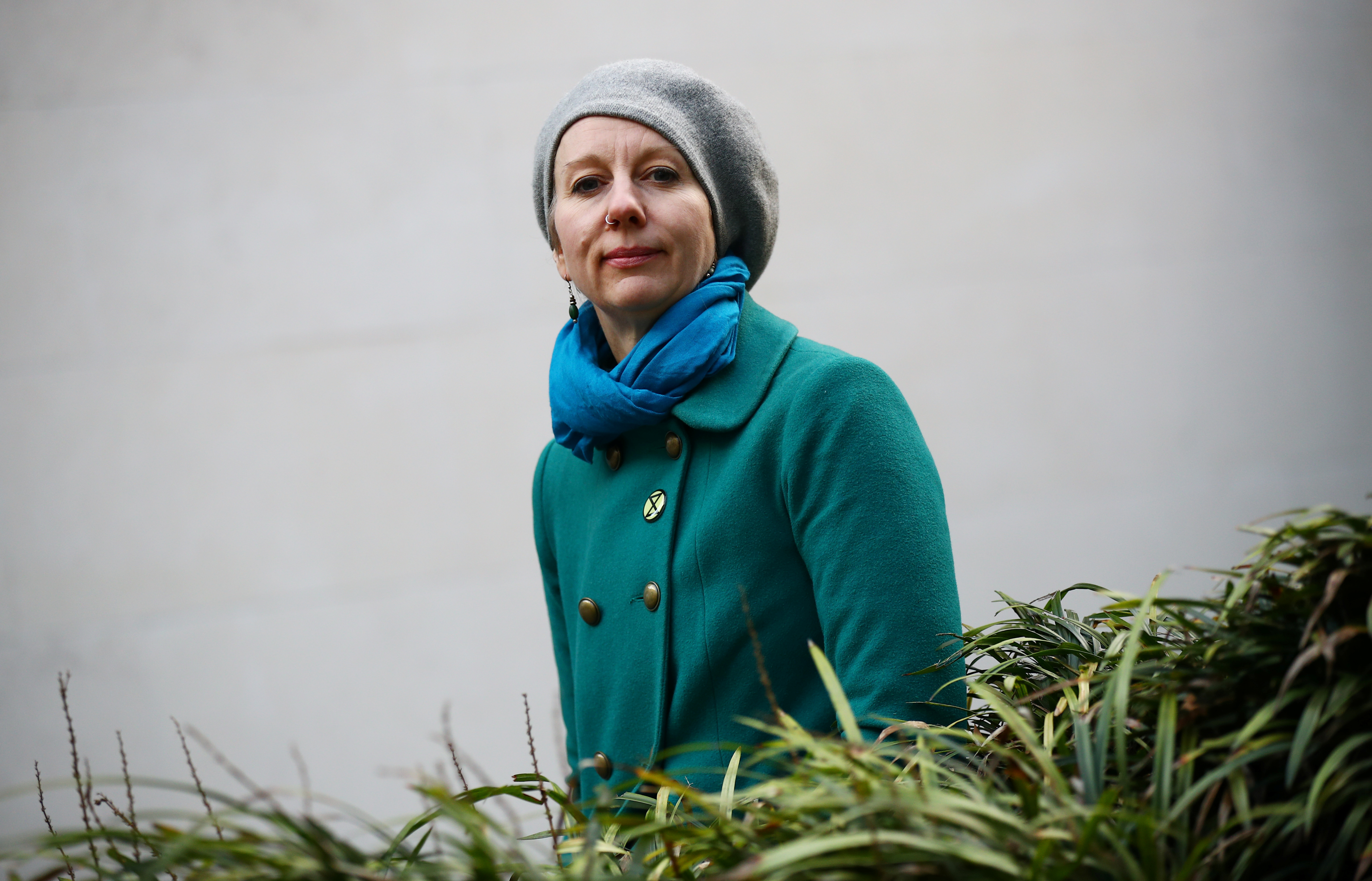 Extinction Rebellion co-founder Gail Bradbrook poses for a photograph in London