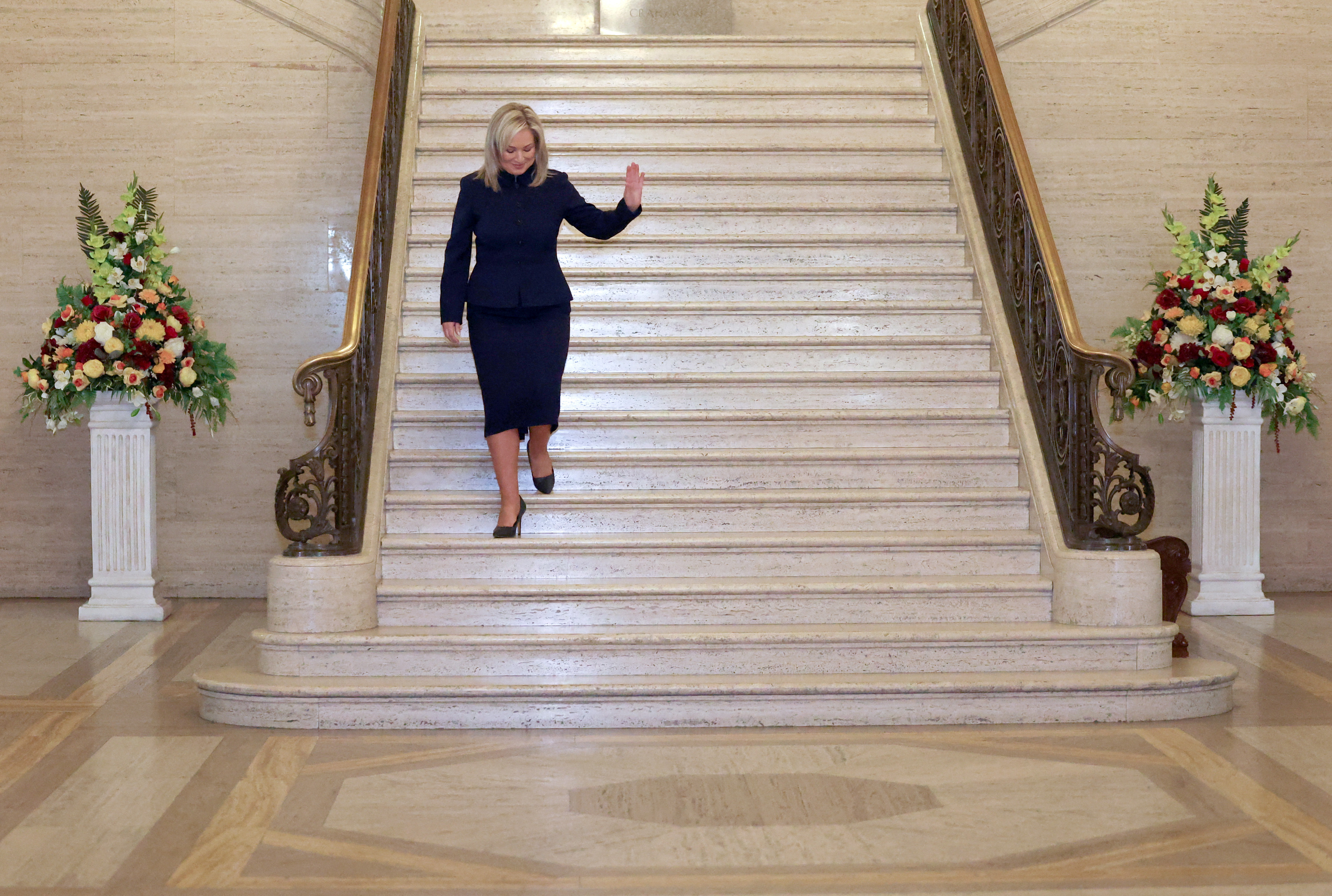 Northern Ireland lawmakers elect the Irish First Minister, in Belfast