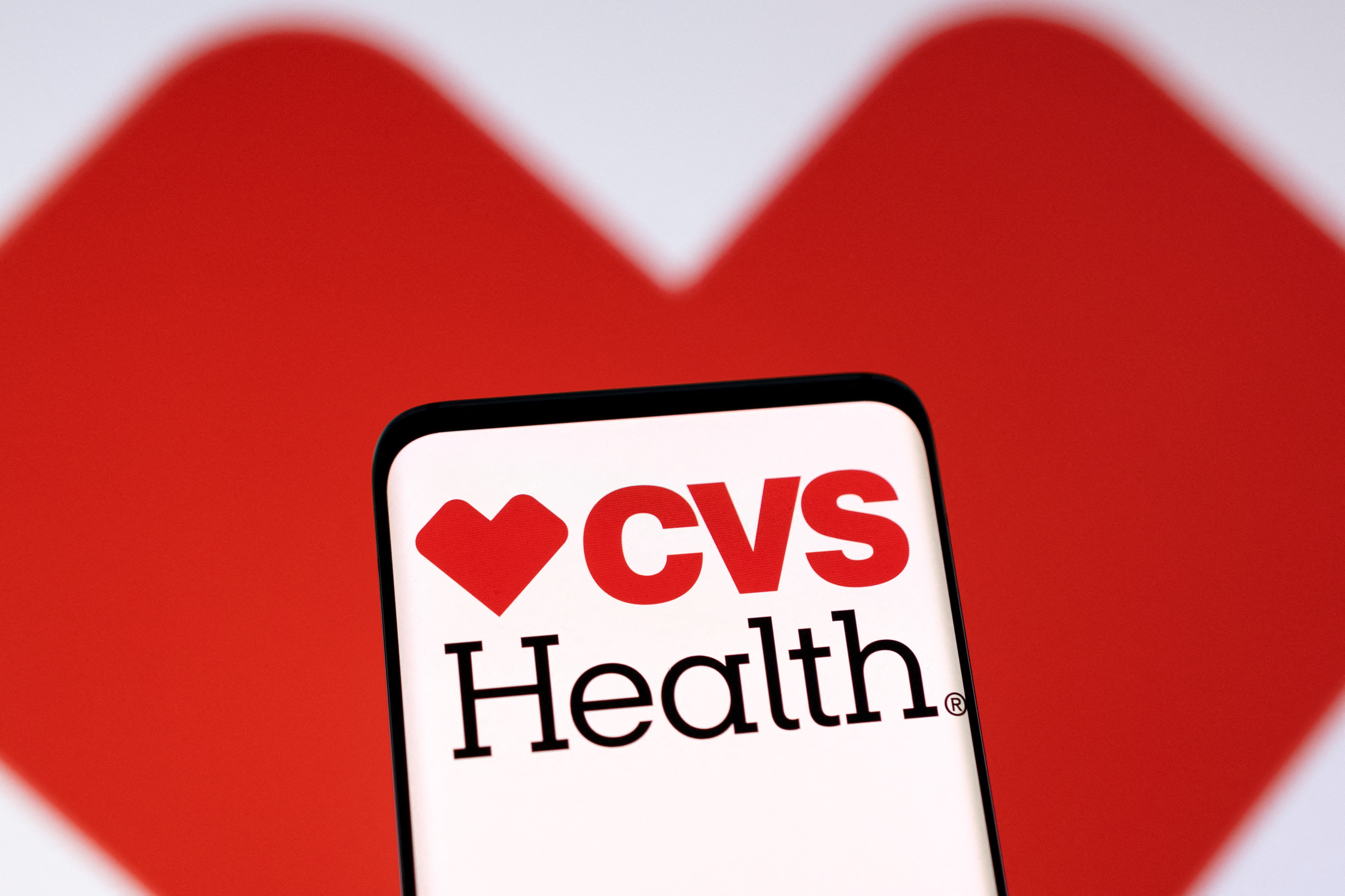 Illustration shows CVS Health logo