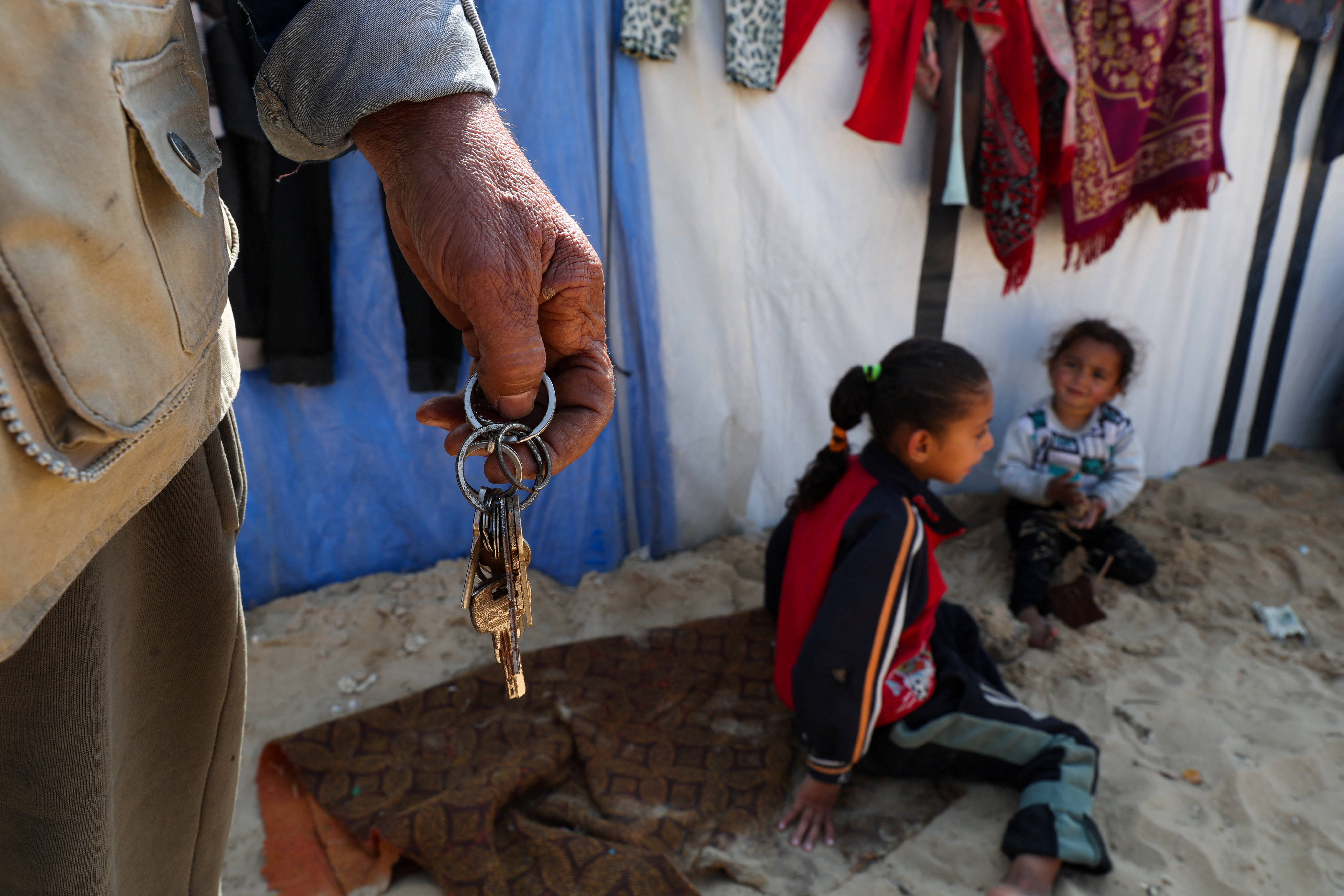 Gazans keep keys to their destroyed homes