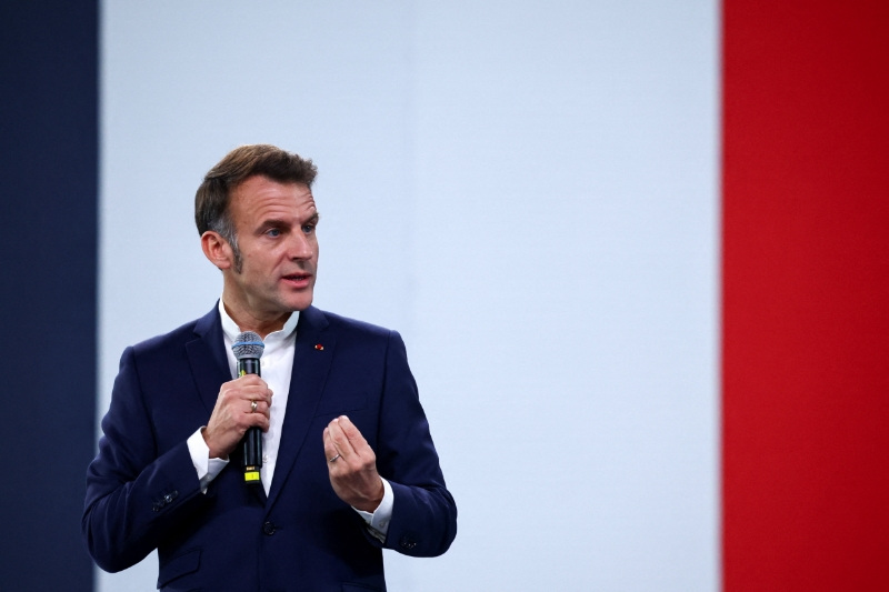 仏大統領、ウクライナ情勢協議へ8日にロンドン訪問 ウ英独首脳と会談