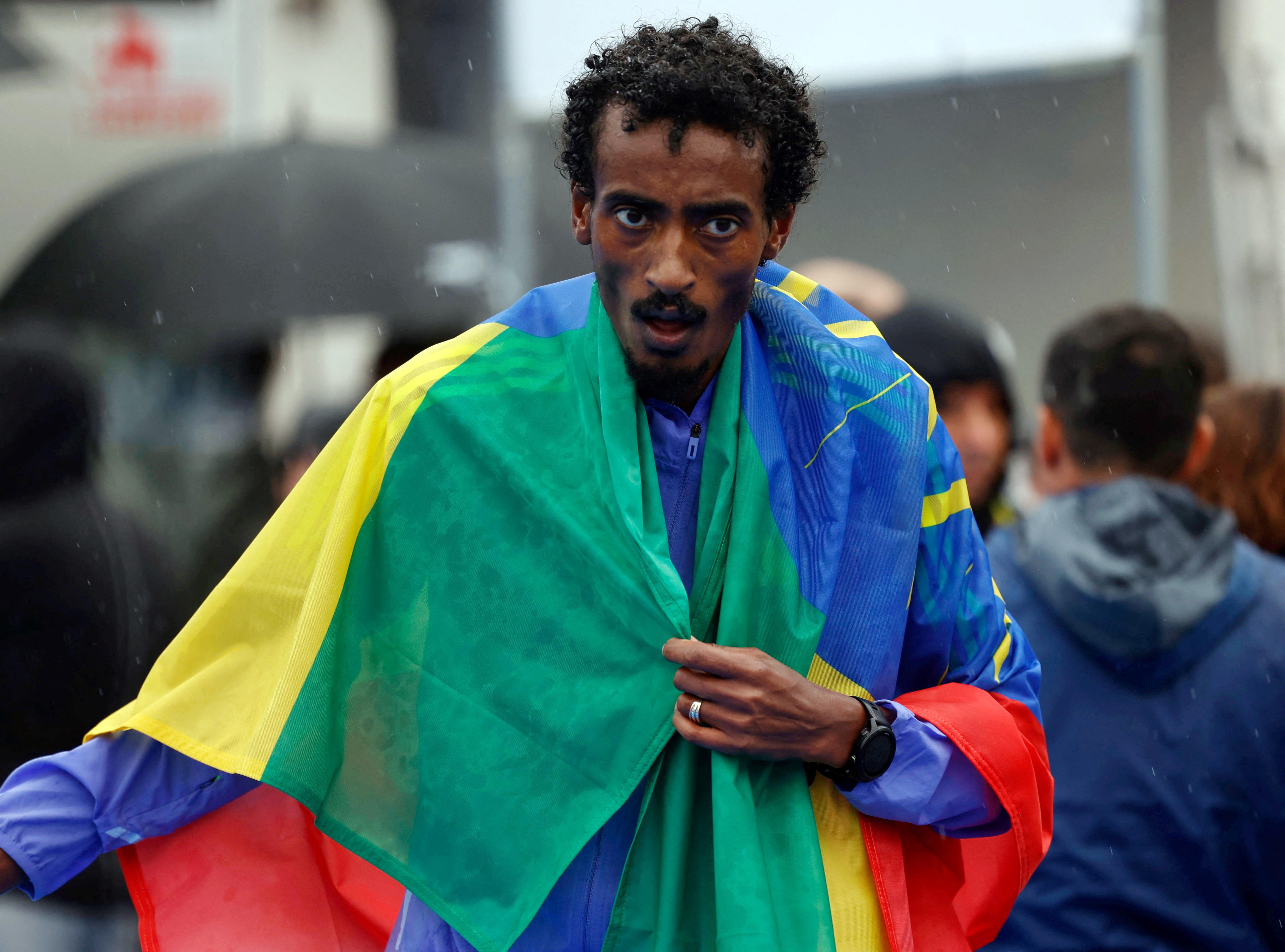 Ethiopia's Kejelcha breaks half marathon world record Reuters