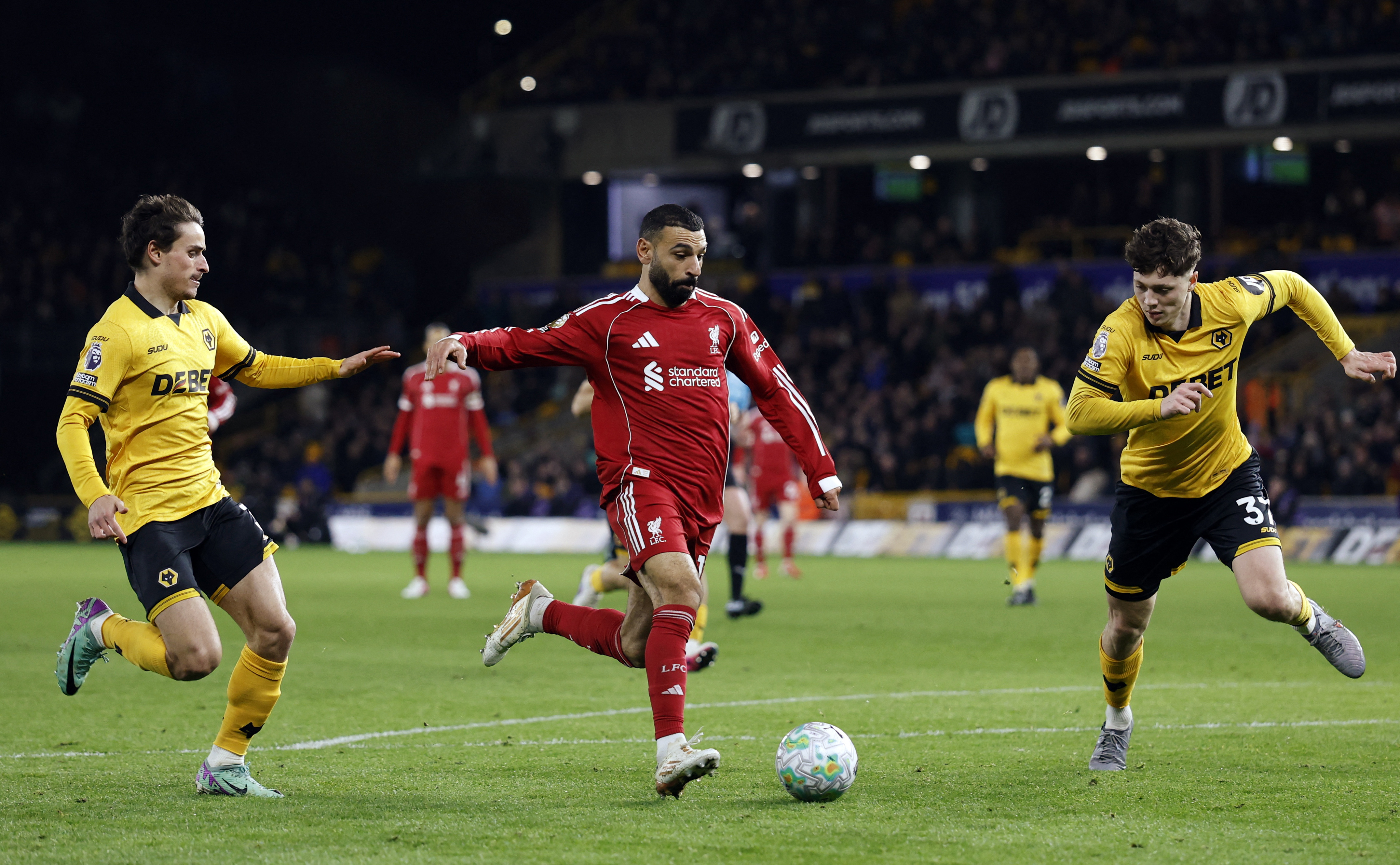 Bottom side Wolves stun lacklustre Liverpool with 2-1 win | Reuters