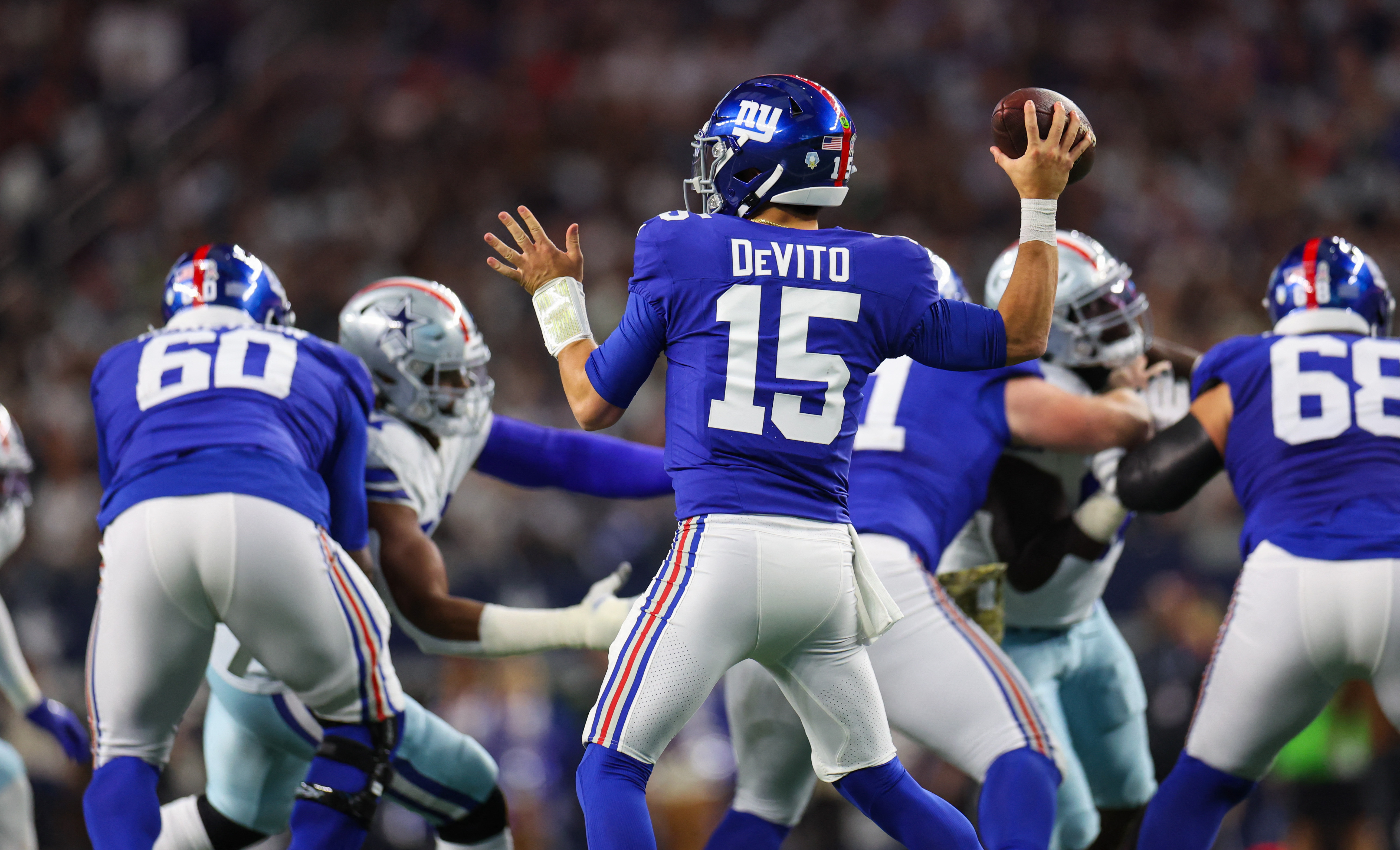 Dak Prescott has huge day as Cowboys thrash lowly Giants | Reuters