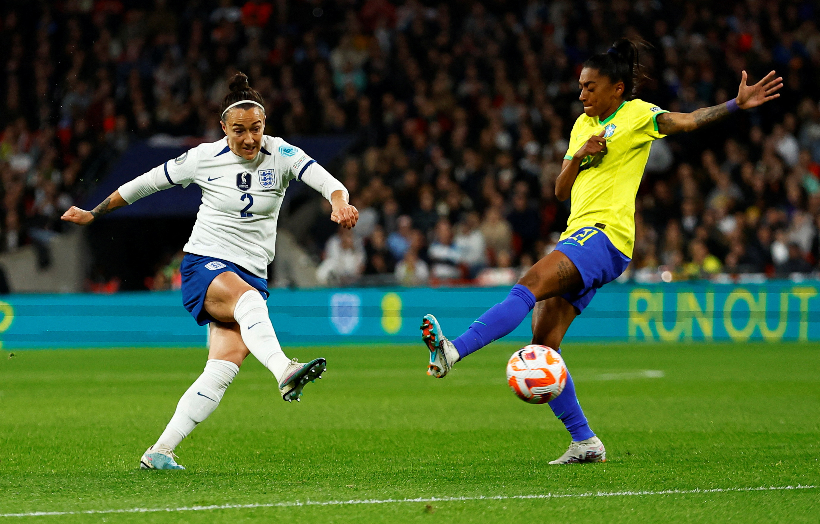 Lucy Bronze insists she WON'T retire from international football after  England's defeat by Spain in the World Cup final as she turns her attention  to next summer's Olympics in Paris